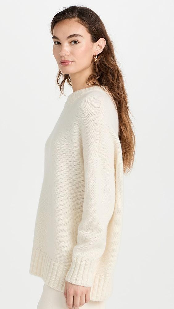 Jenni Kayne Alpaca Cocoon Crew Neck Pullover | Shopbop Product Image