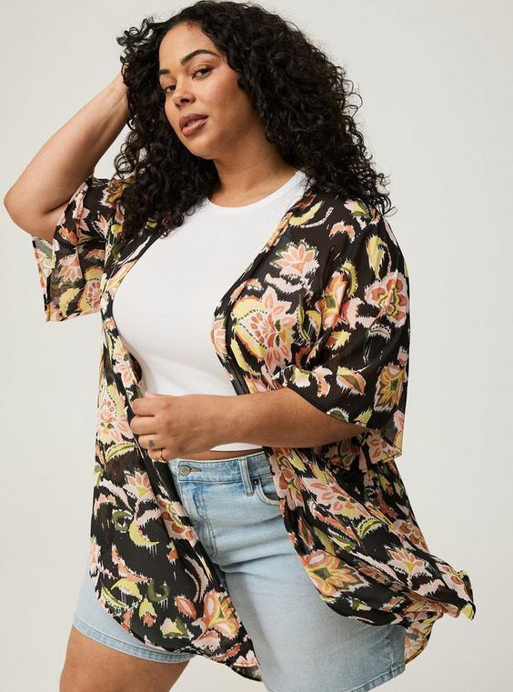 Shirttail Kimono Product Image