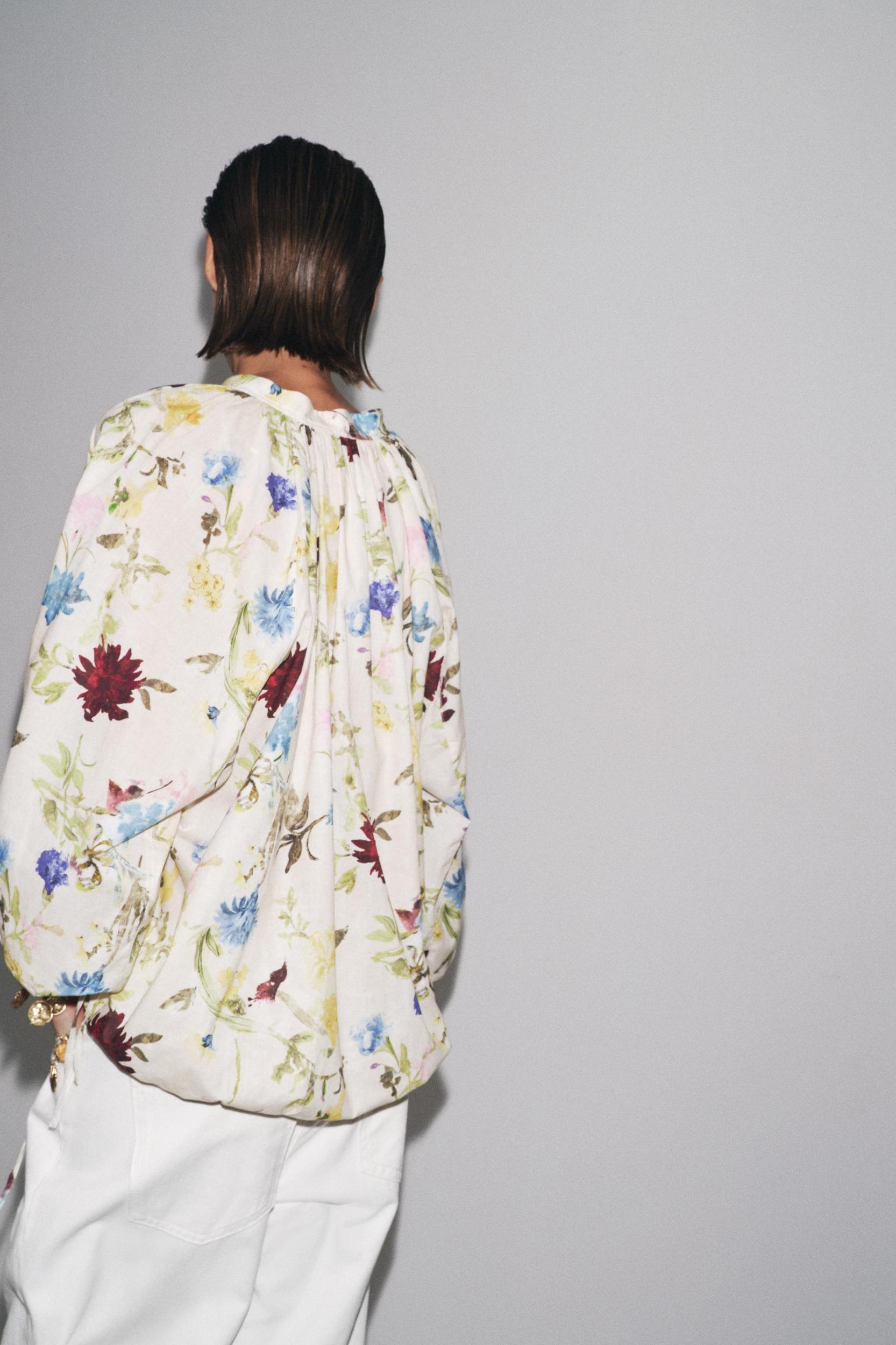 ZW COLLECTION FLORAL PRINT SHIRT Product Image