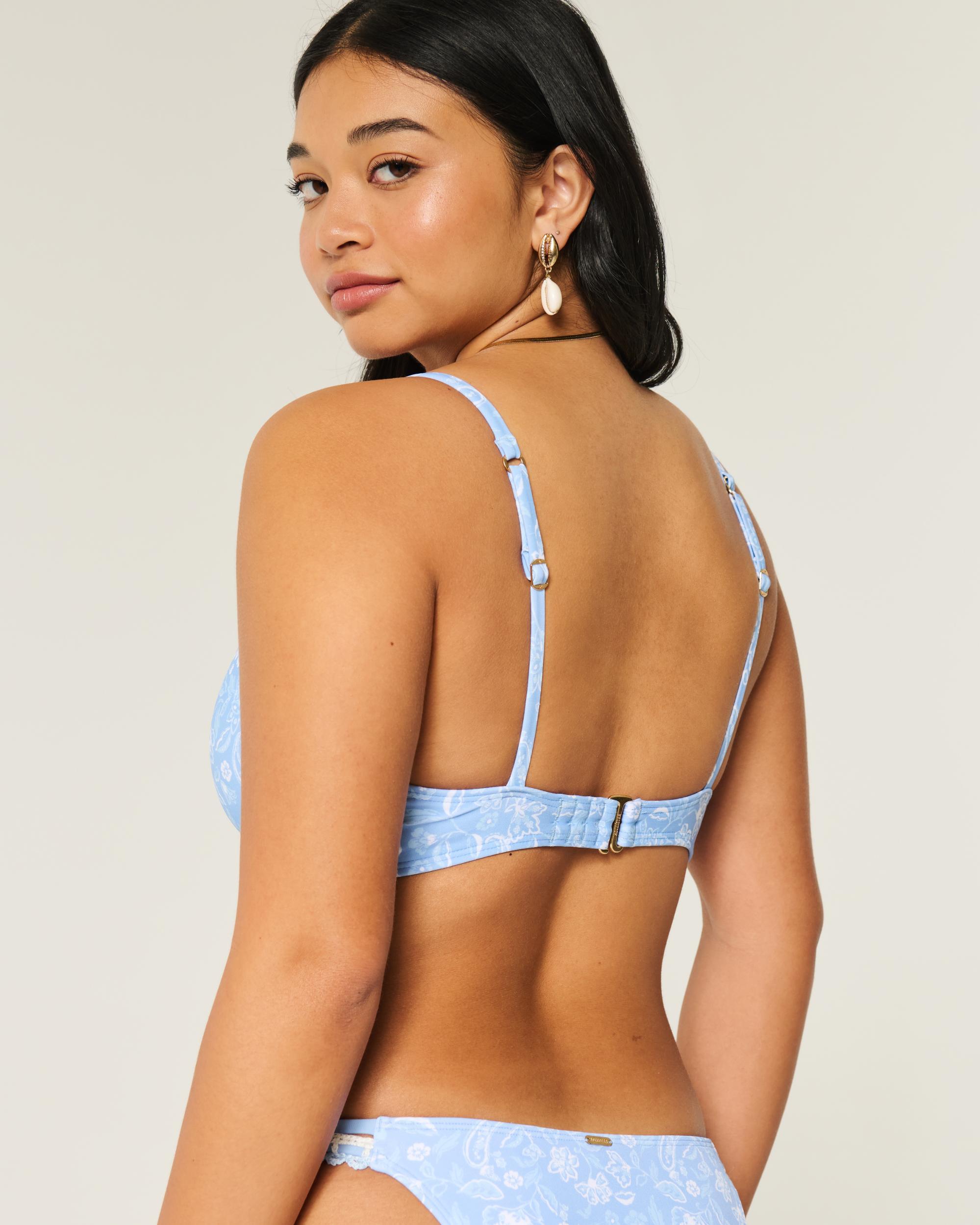 Curvy Underwire Plunge Bikini Top Product Image