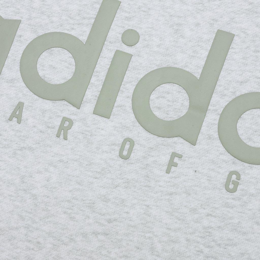 Fear of God Athletics x Adidas Cotton Fleece Crewneck - Light Heather Grey Male Product Image
