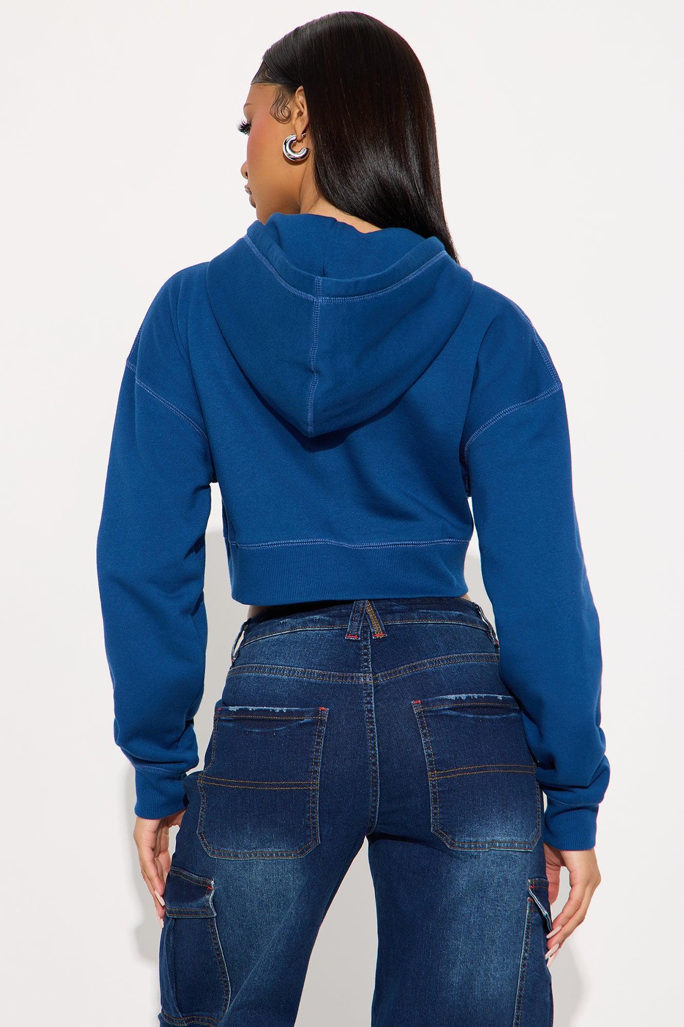 Athletic Dept Zip Up Hoodie - Navy Product Image