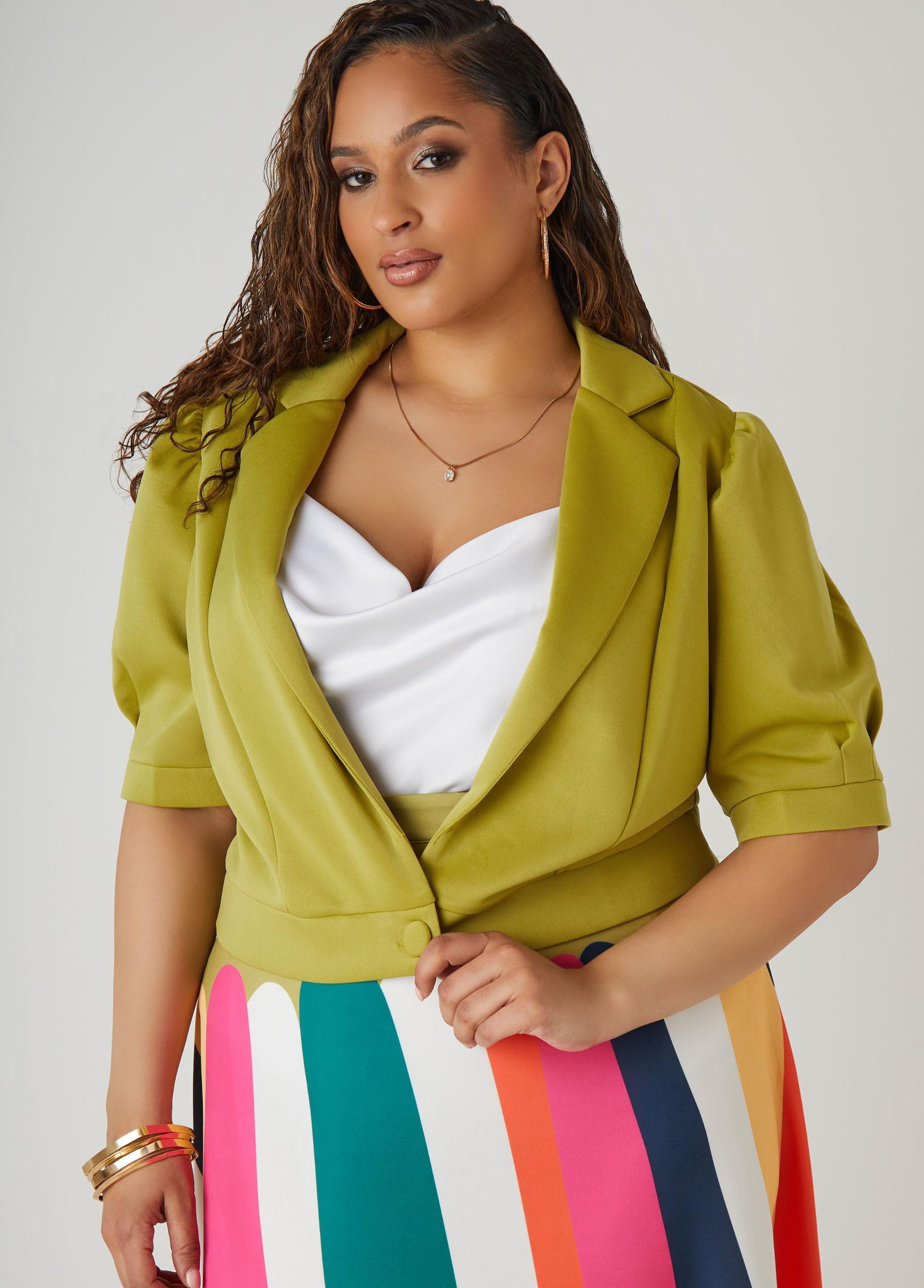 Cropped Scuba Jacket Product Image