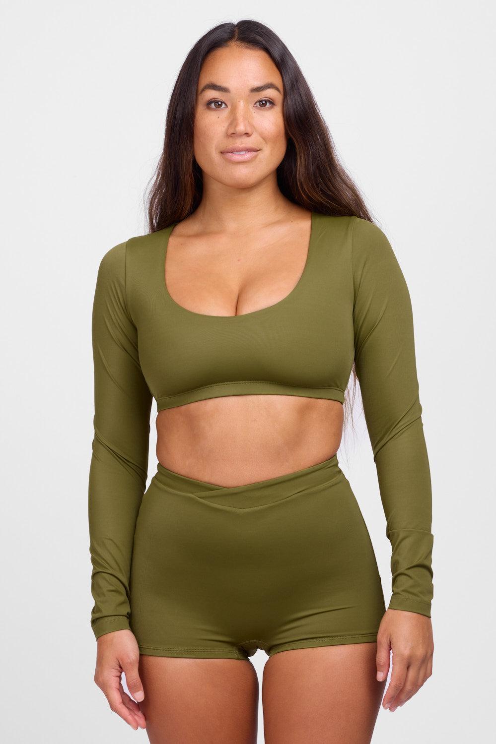 Avalon Long Sleeve Crop Rashguard Product Image