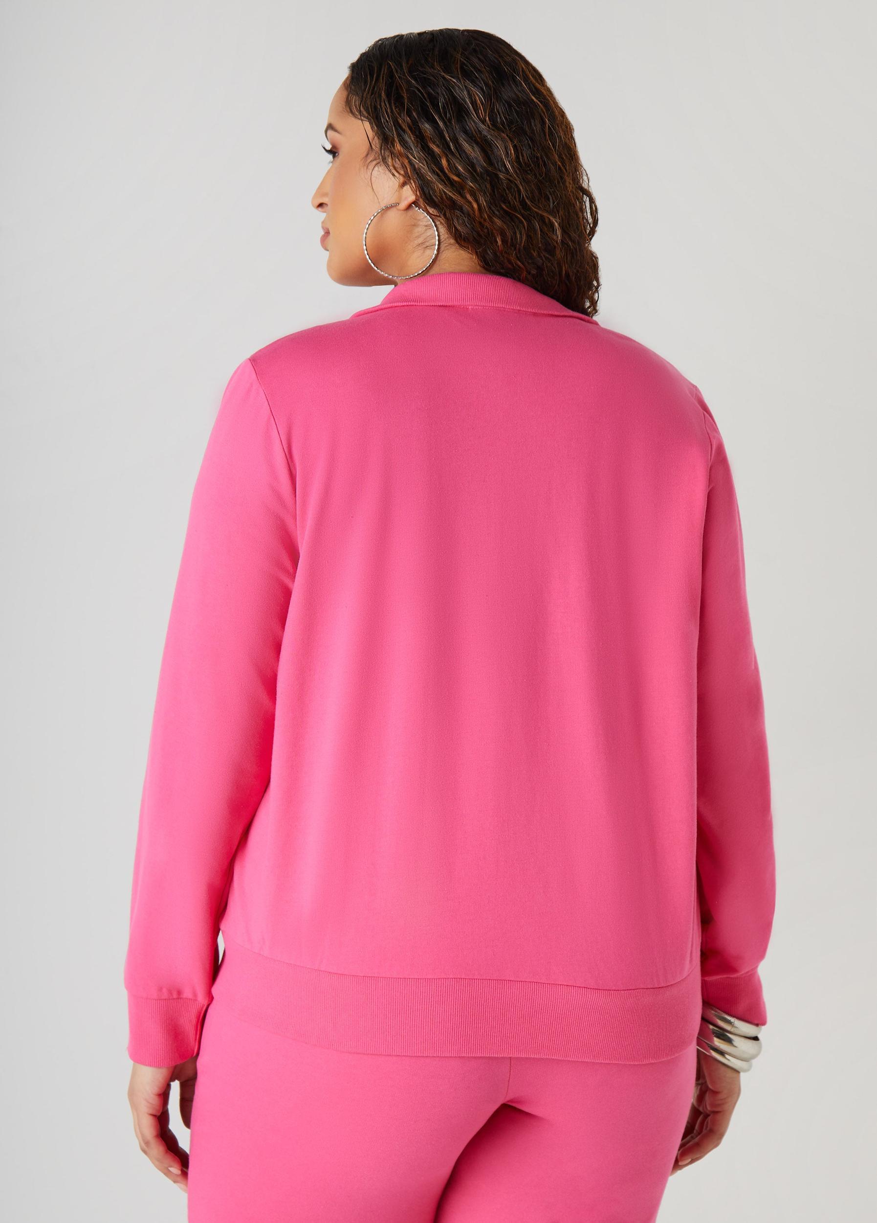 Striped French Terry Track Jacket Product Image
