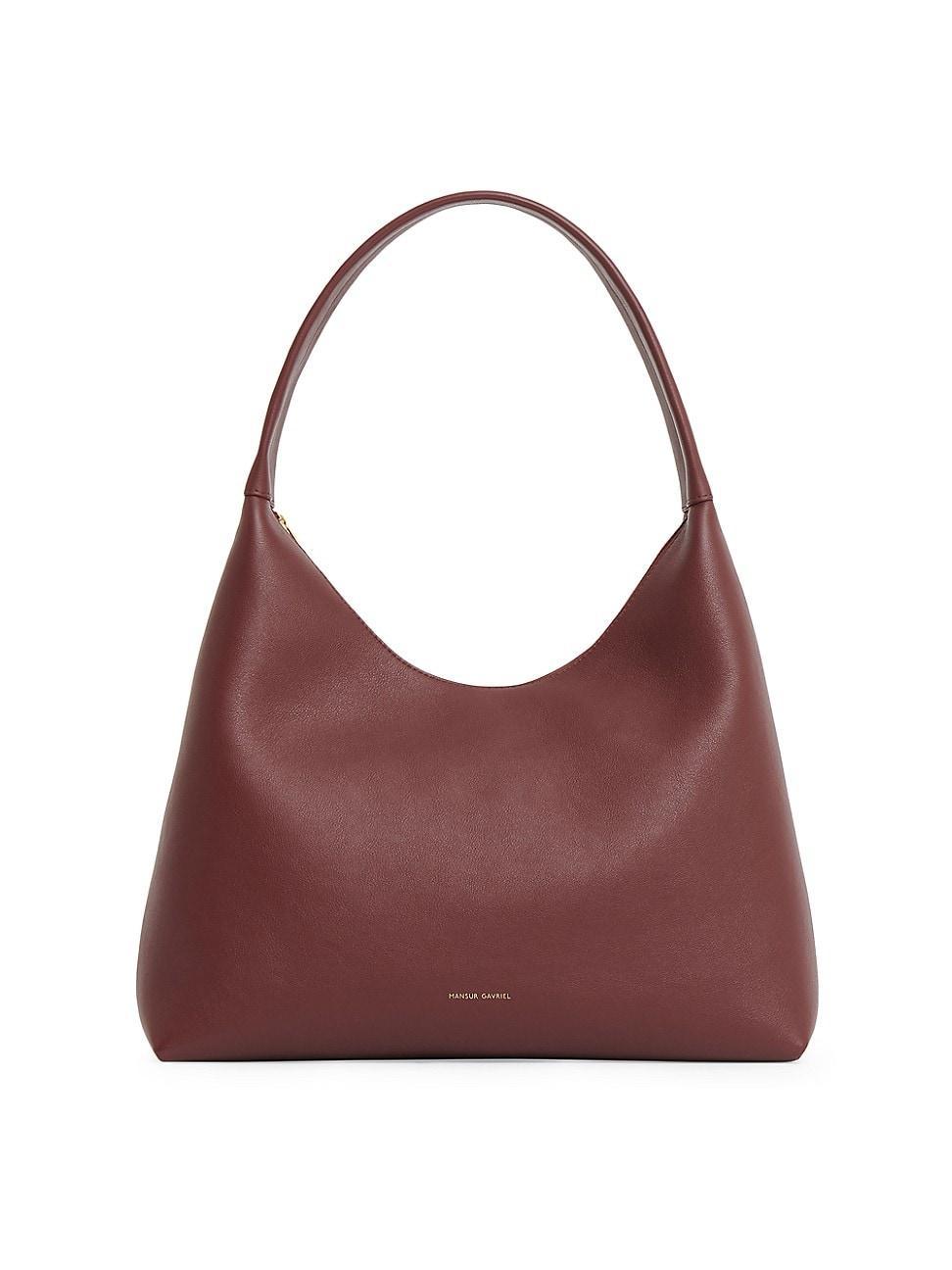 Mansur Gavriel Candy Medium Leather Hobo Bag Product Image