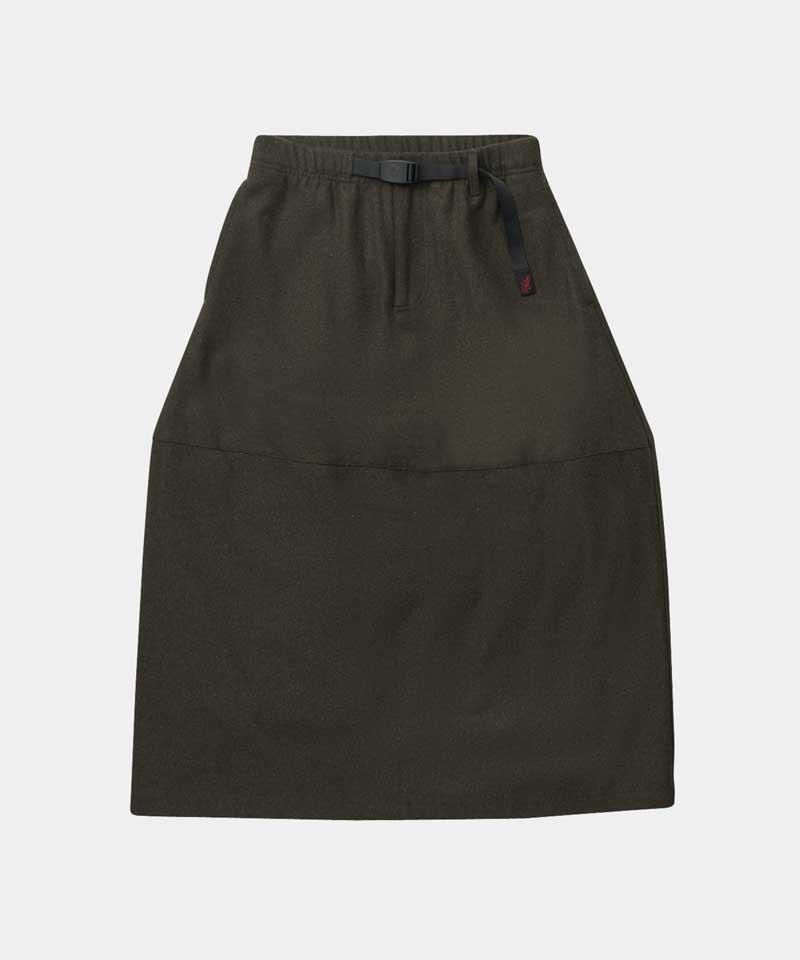 Wool Paneled Skirt Product Image