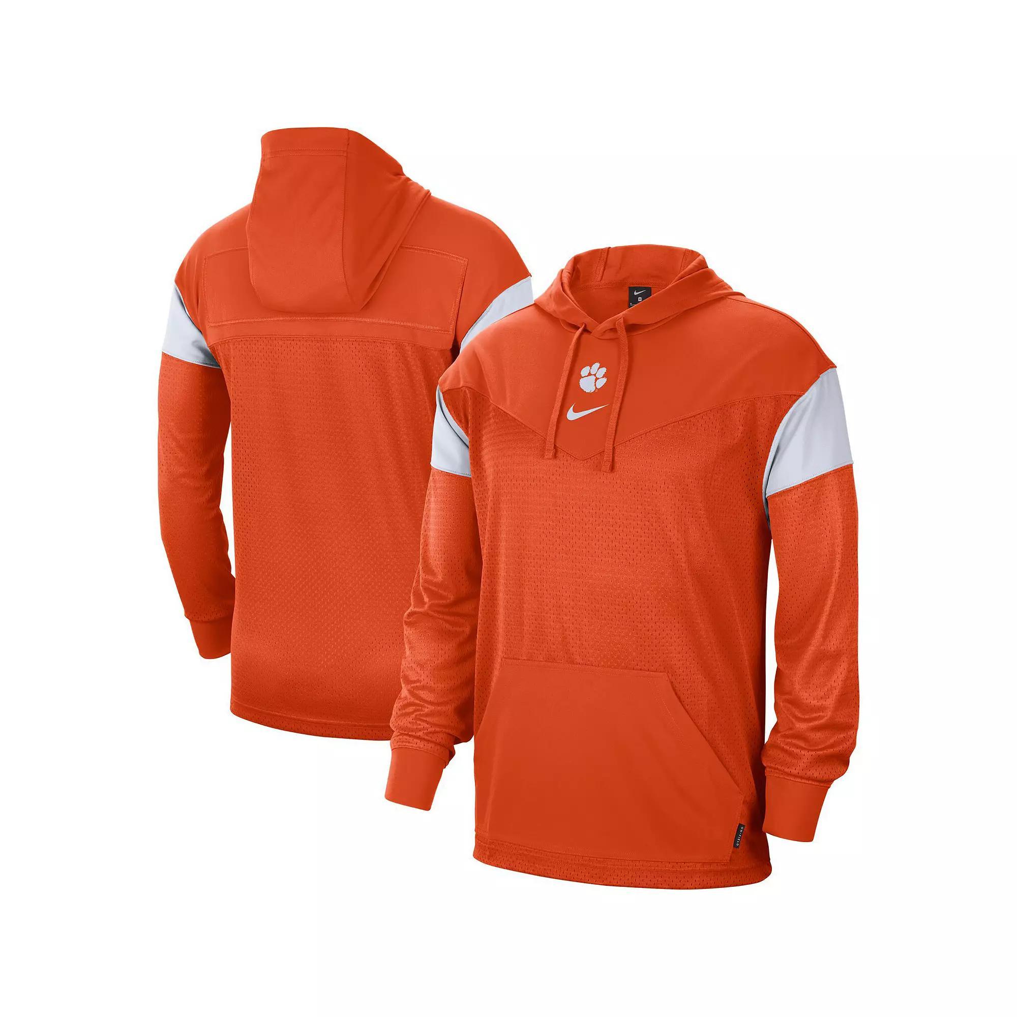 Mens Nike Clemson Tigers Sideline Jersey Pullover Hoodie Product Image
