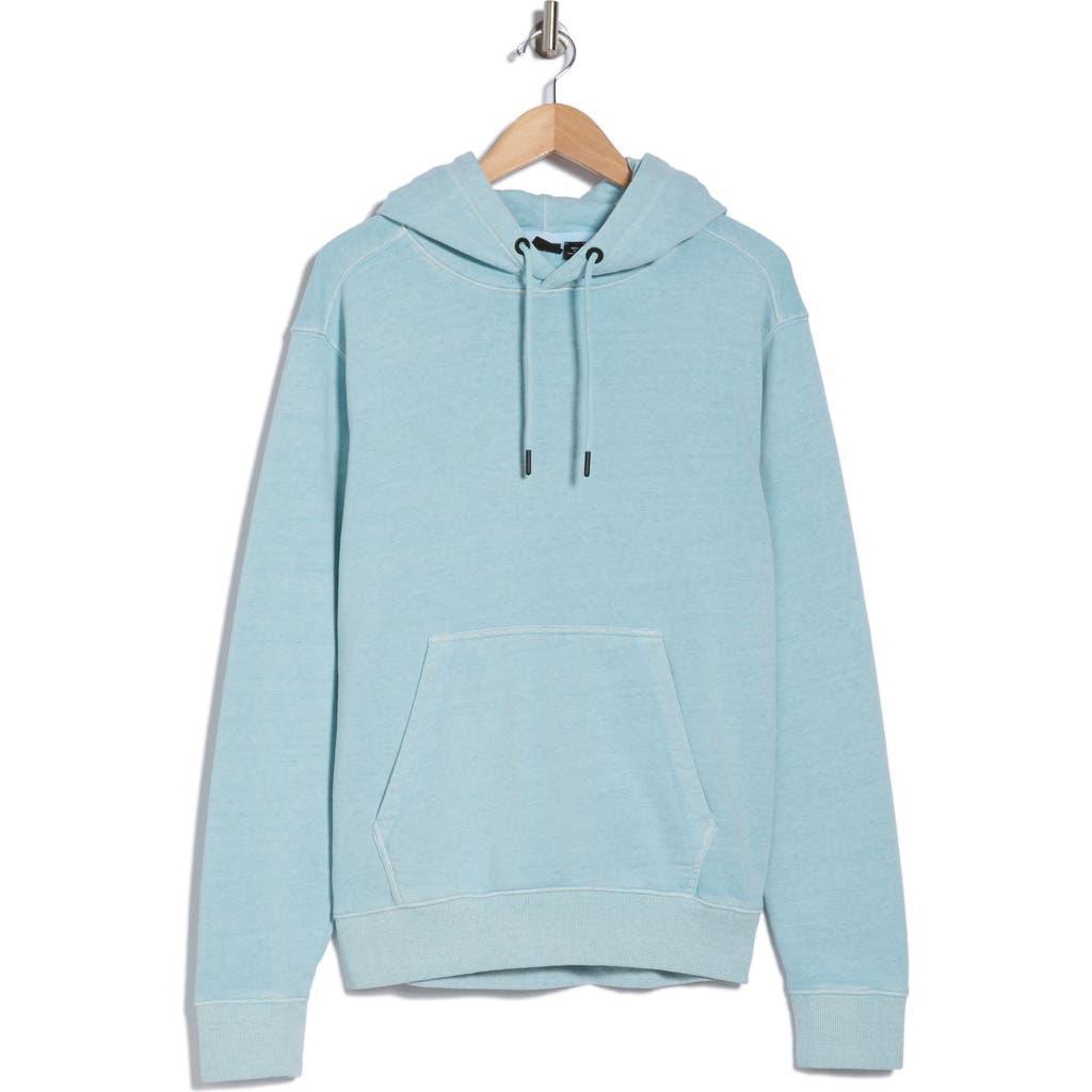 HUGO BOSS Boss Weneon Cotton Blend Hoodie In Open Blue Product Image