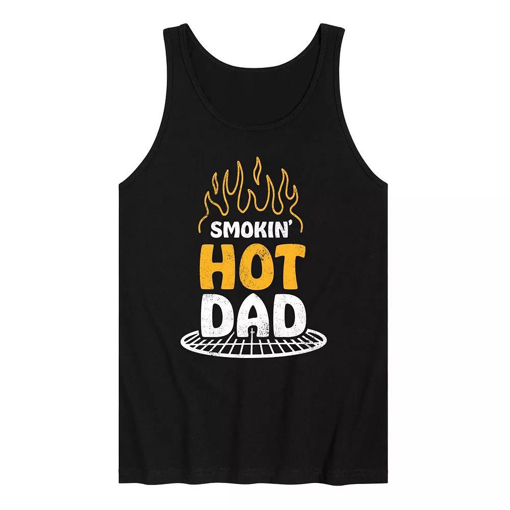 Mens Smokin Hot Dad Tank Top Product Image