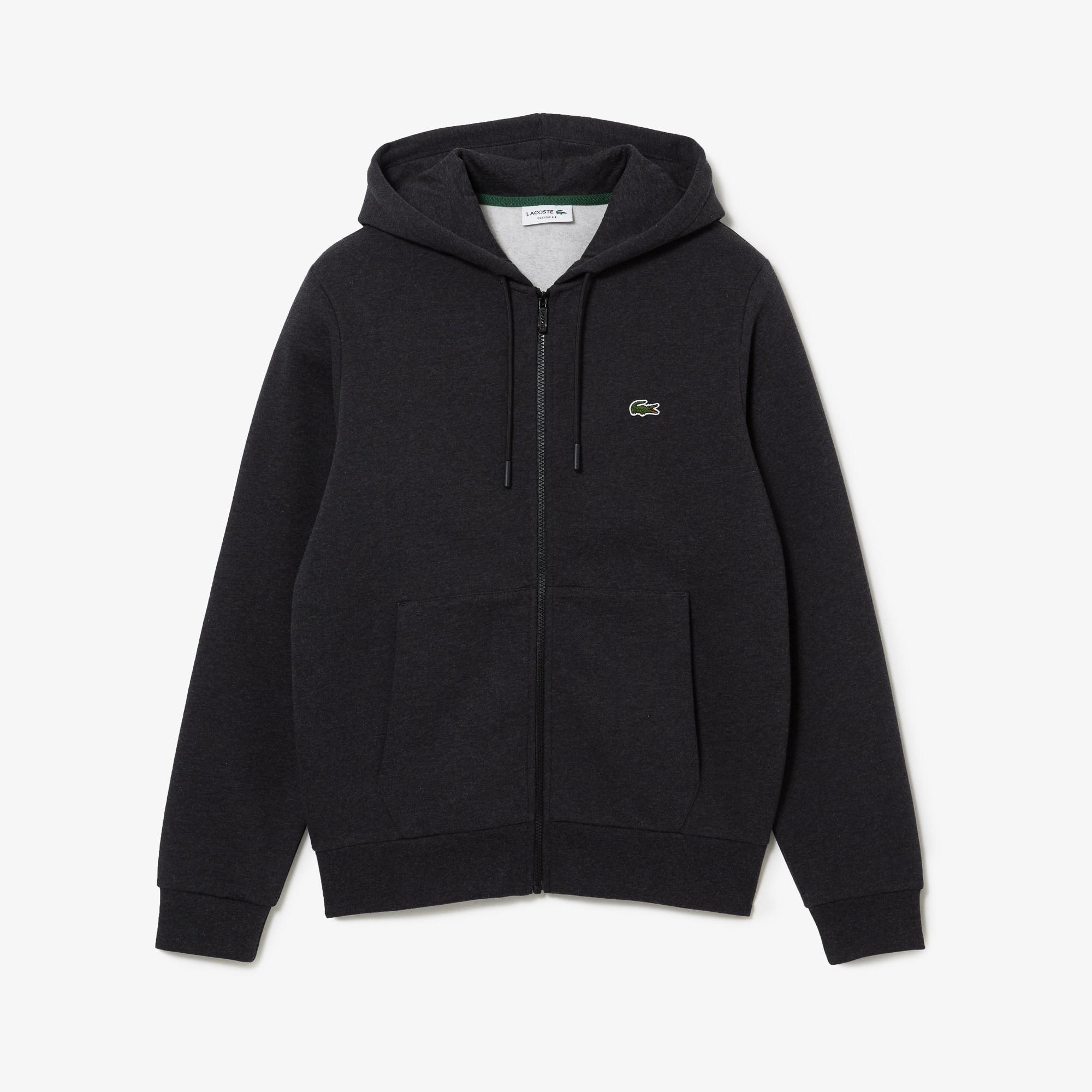Men's Zip-Up Fleece Hoodie Product Image