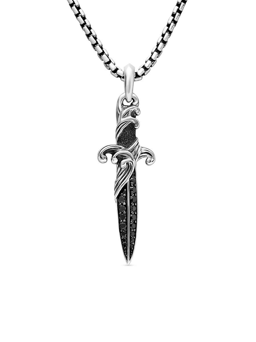Mens Waves Dagger Pendant Product Image