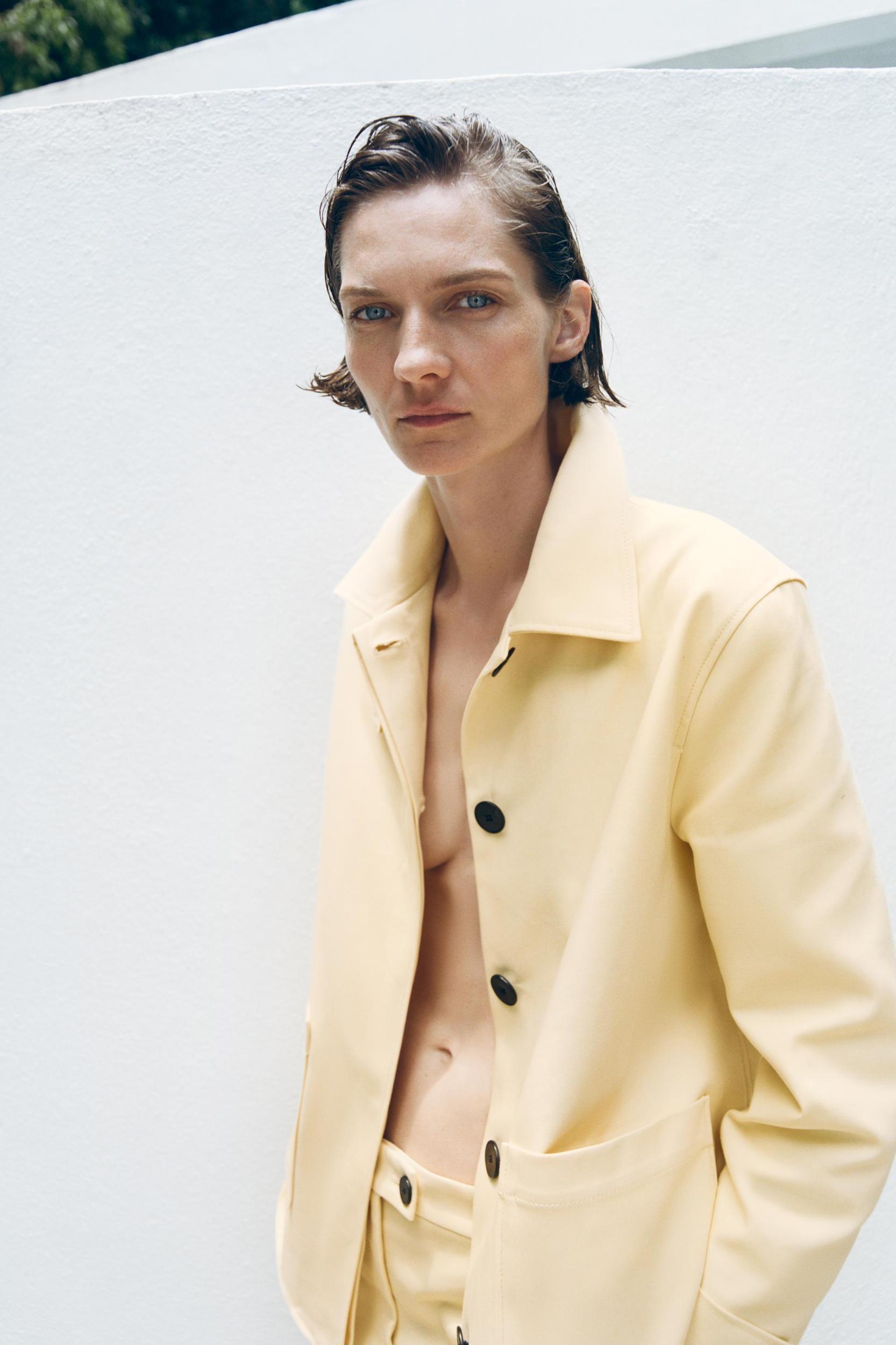 ZW COLLECTION COTTON JACKET Product Image