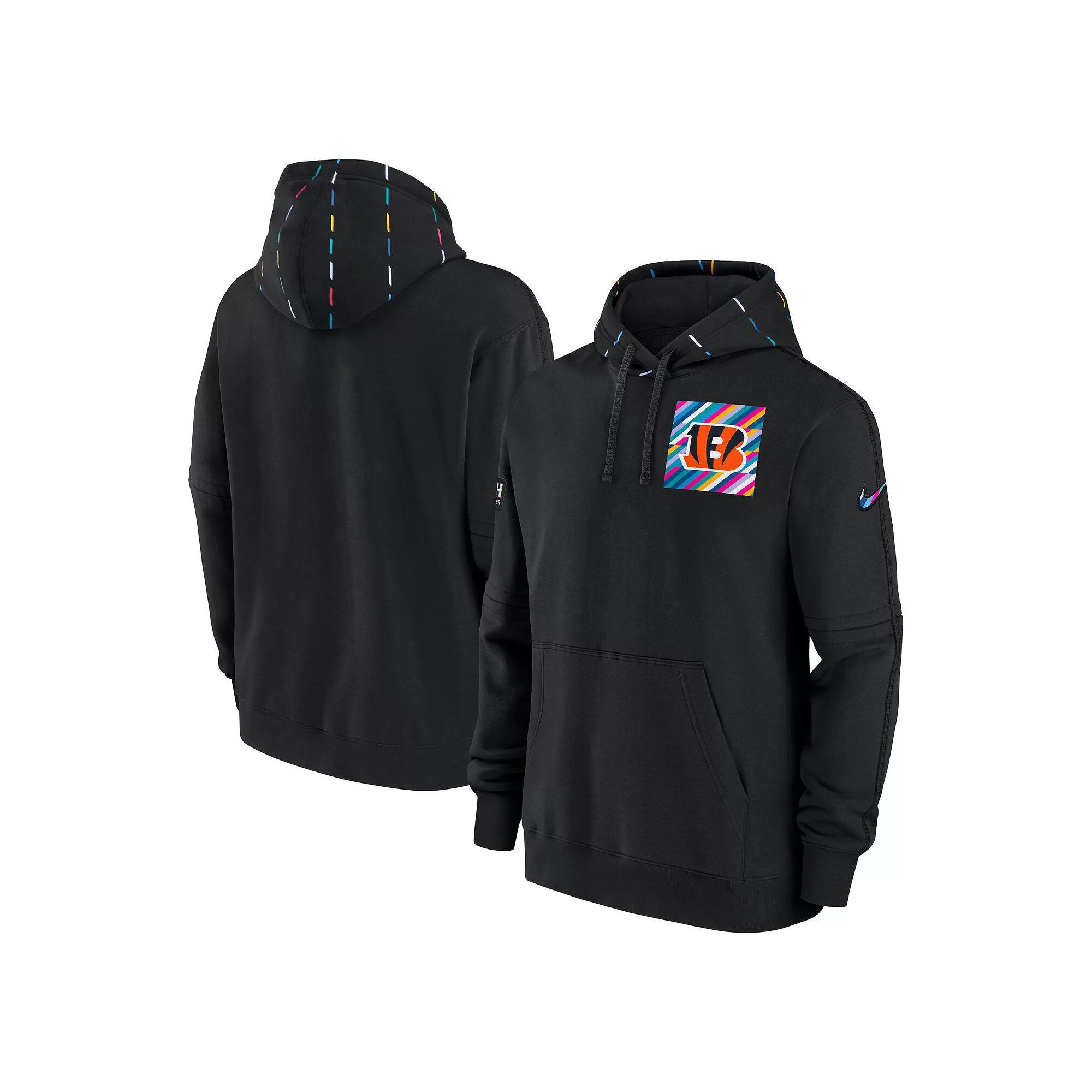 Men's Nike  Black Houston Texans 2023 NFL Crucial Catch Club Pullover Hoodie, Size: 4XL Product Image