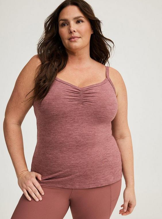 Performance Jersey Ruched Active Cami Product Image