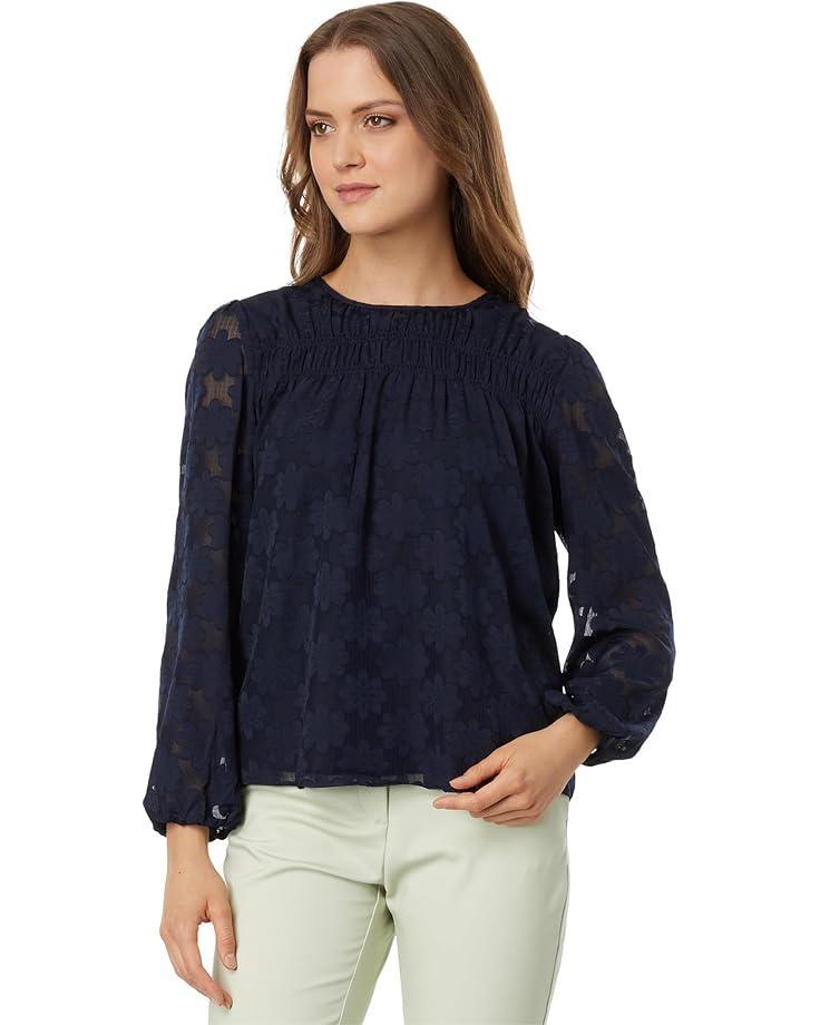 Women's Tommy Hilfiger Long Sleeve Floral Blouse Product Image