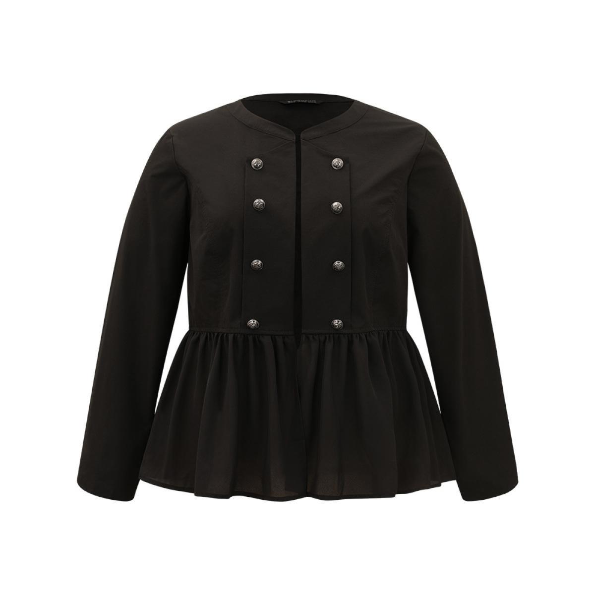 Knit Military Shirt Product Image