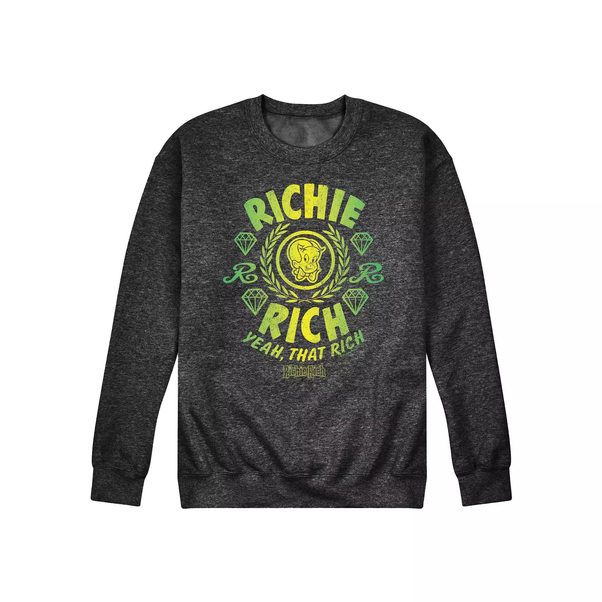 Mens Richie Rich Yeah That Rich Graphic Sweatshirt Product Image