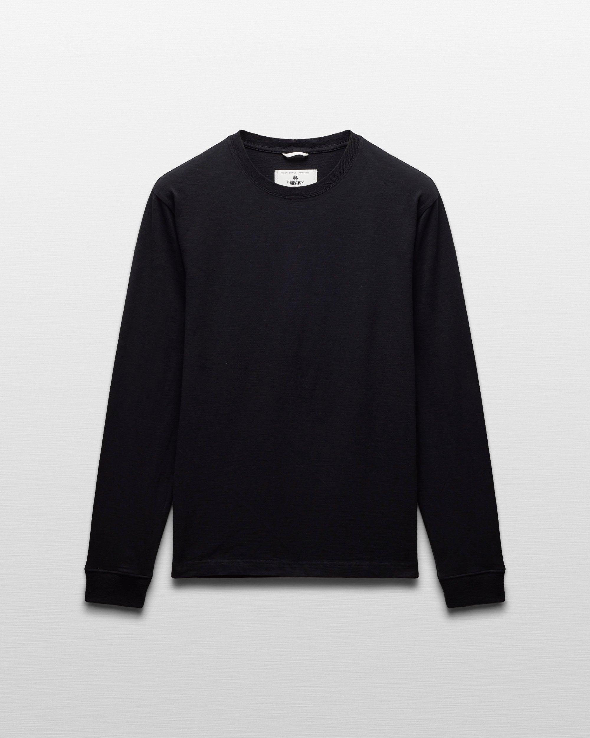 Midweight Terry Slim Crewneck Male Product Image