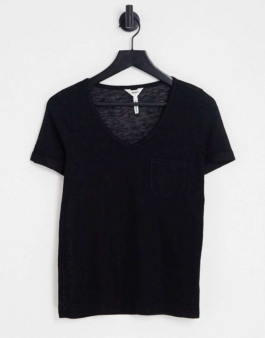 Object V-neck T-shirt Product Image