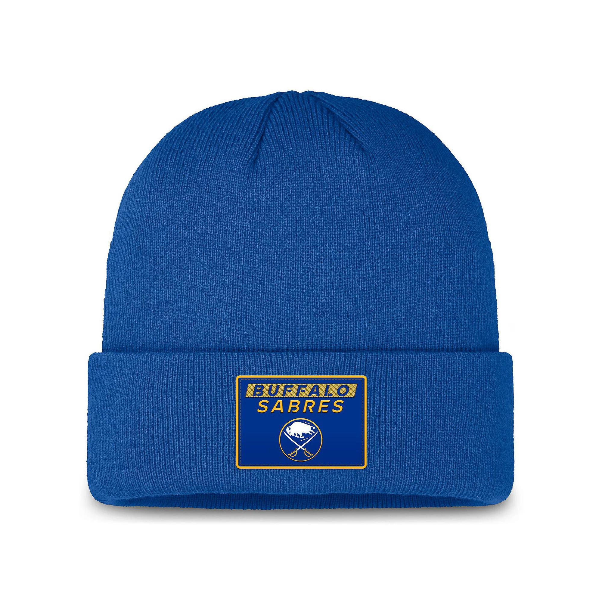 Men's Fanatics Black Boston Bruins Authentic Pro Cuffed Knit Hat Product Image