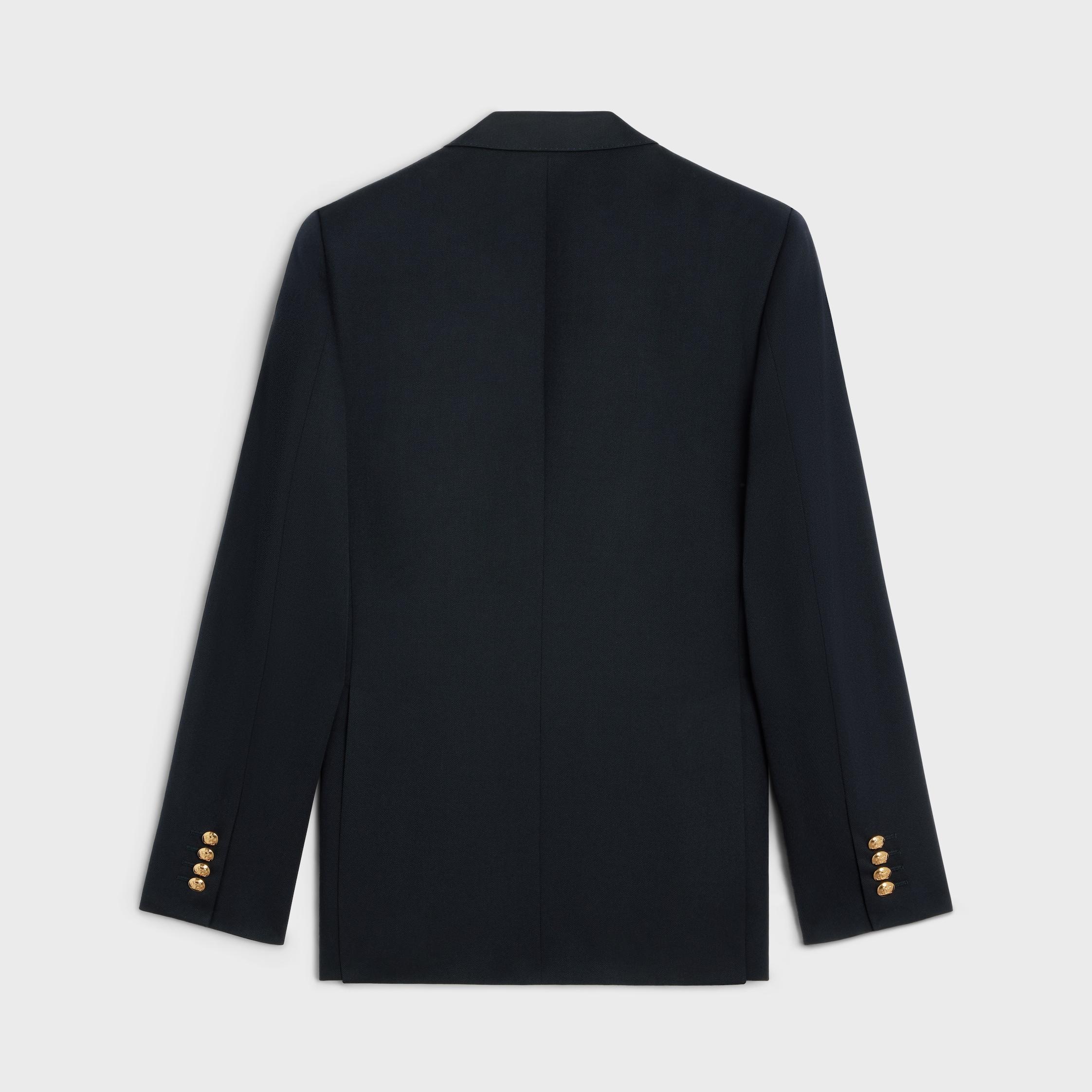 CLASSIC JACKET IN DIAGONAL WOOL Product Image
