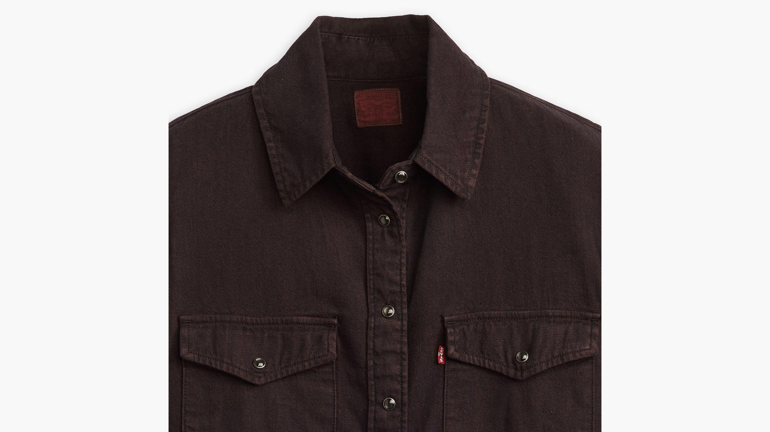 Iconic Western Denim Shirt Product Image