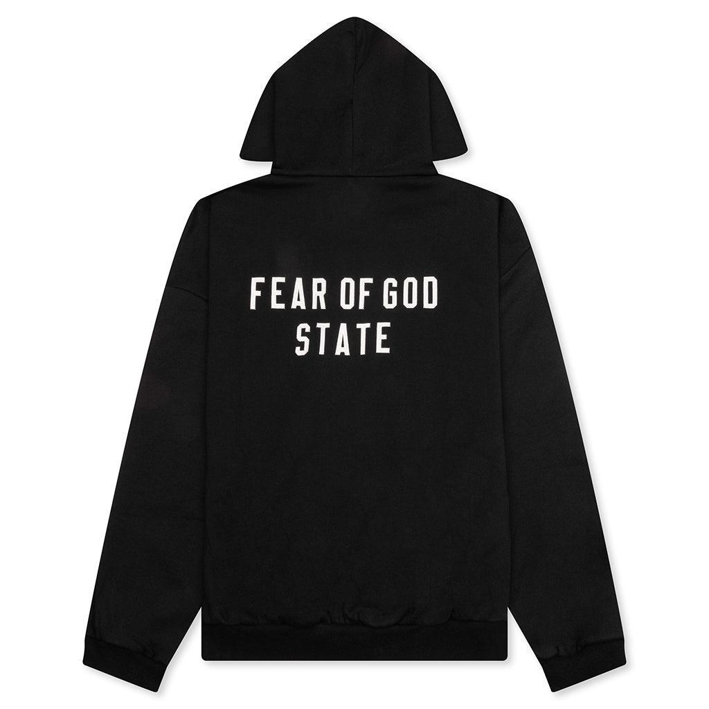 Fleece Hoodie - Olive Male Product Image
