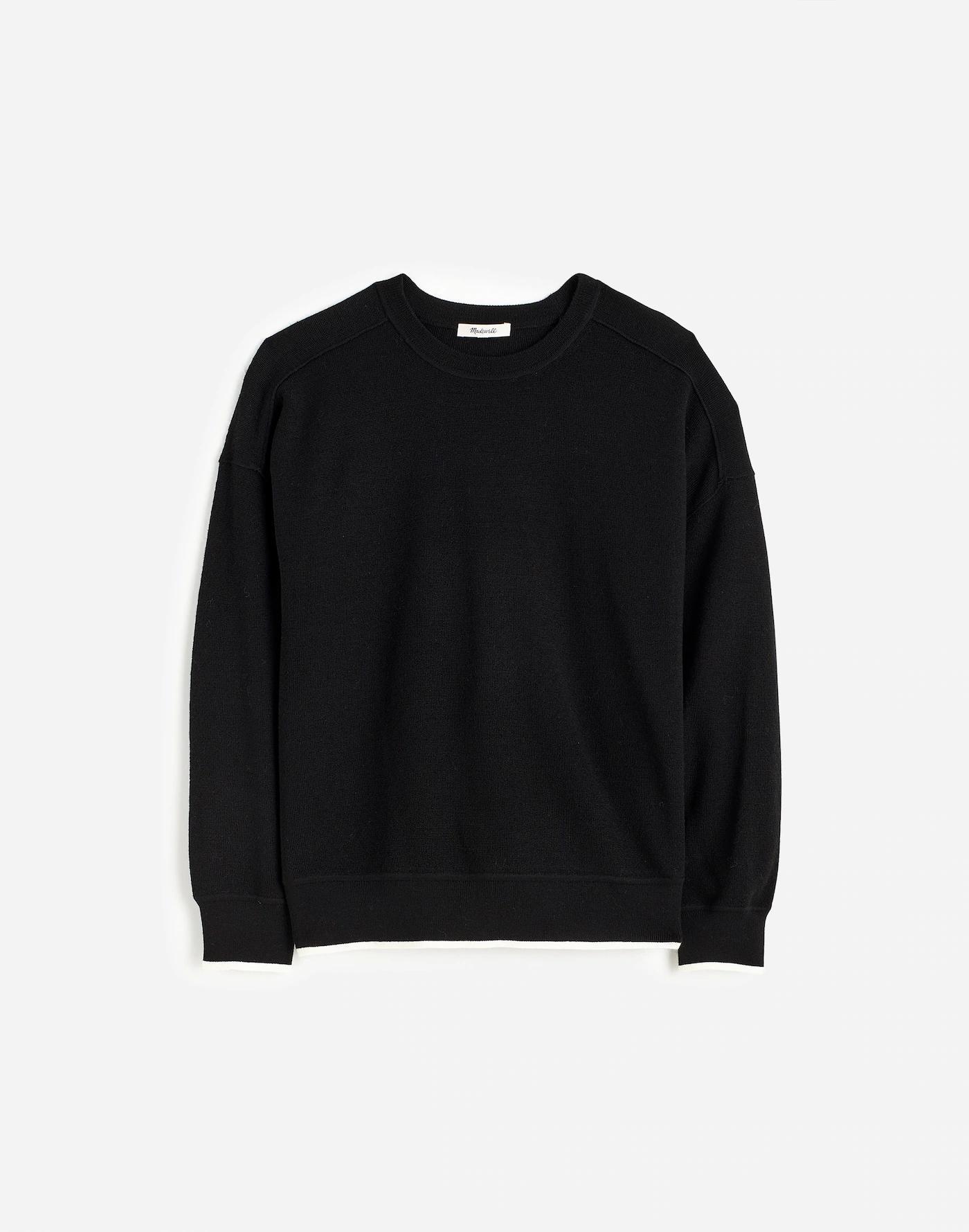 Merino Wool Pullover Sweater Product Image