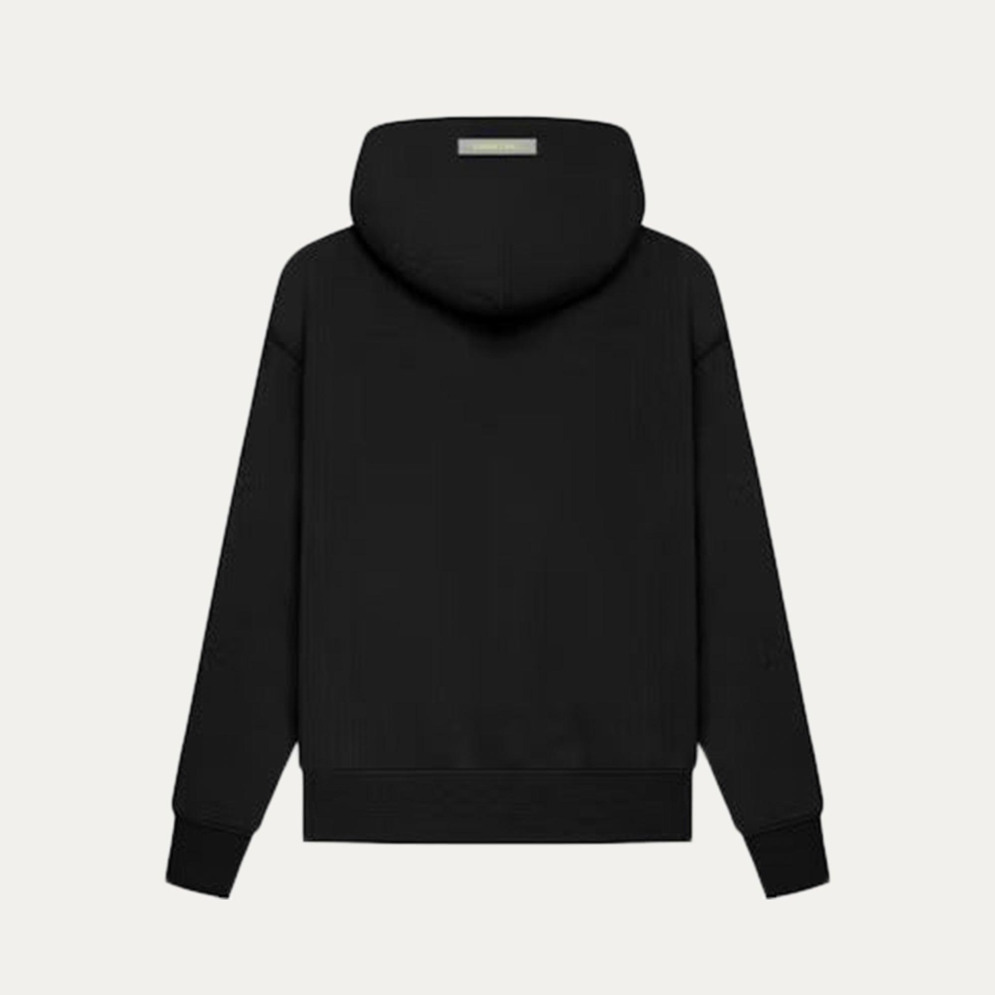 Fear of God Essentials Hoodie Off Black Product Image