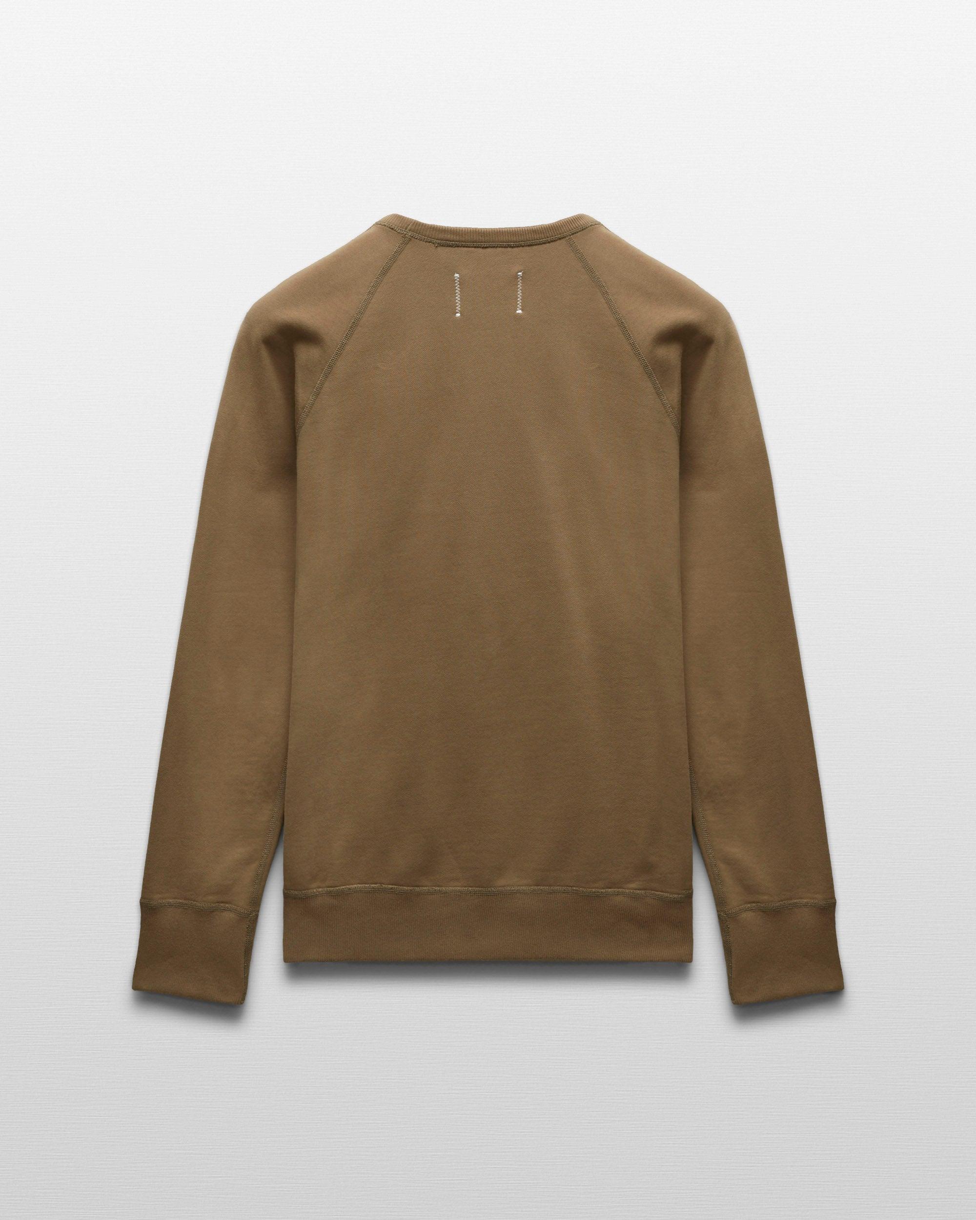 Midweight Terry Slim Crewneck Male Product Image