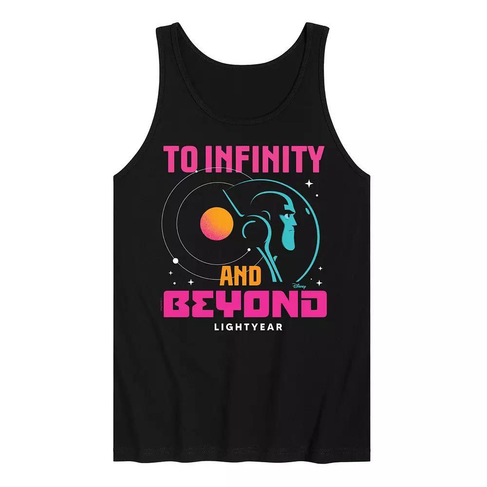 Disney / Pixars Lightyear Mens Infinity Beyond Graphic Tank Top Product Image