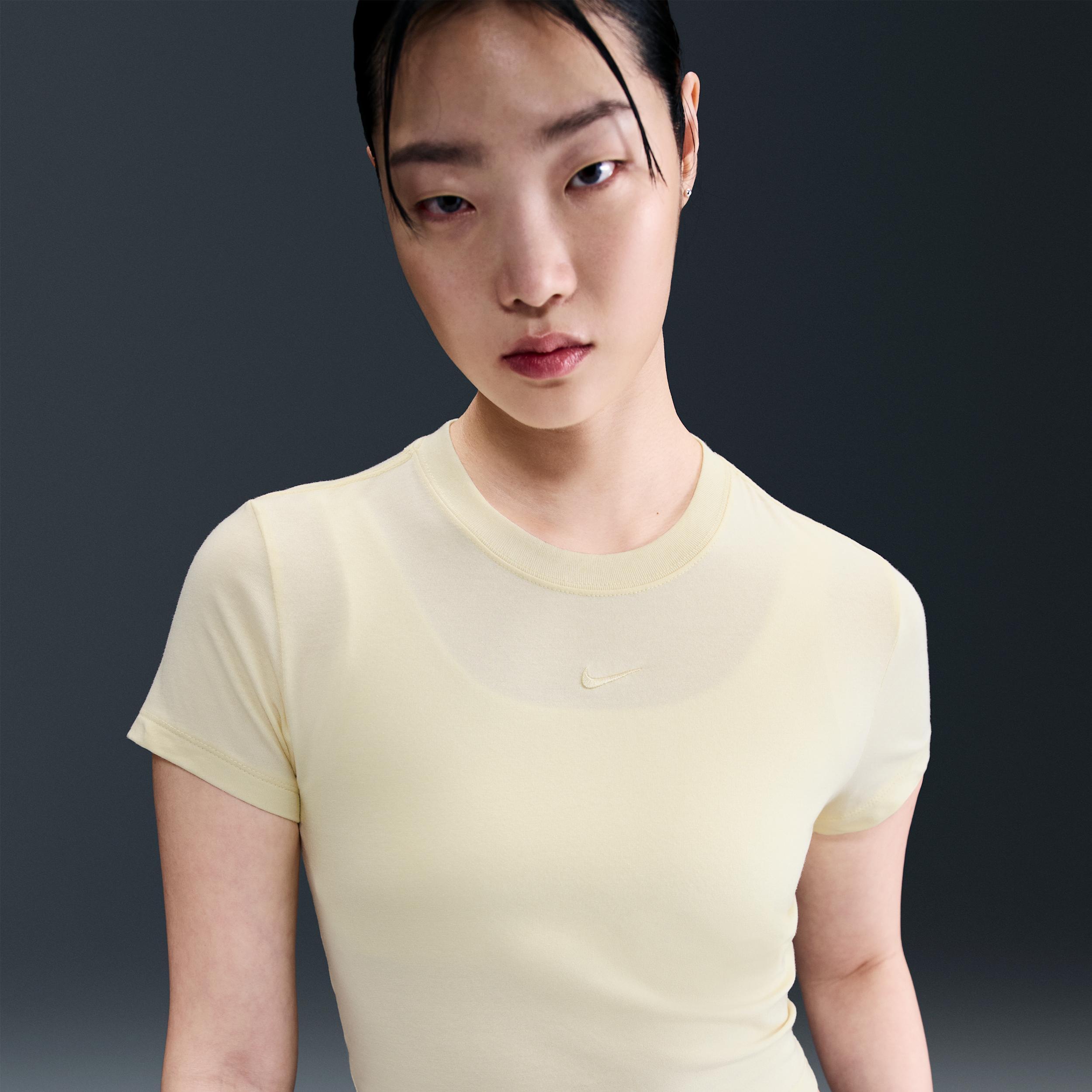 Women's Nike Sportswear Chill Knit Cropped T-Shirt Product Image