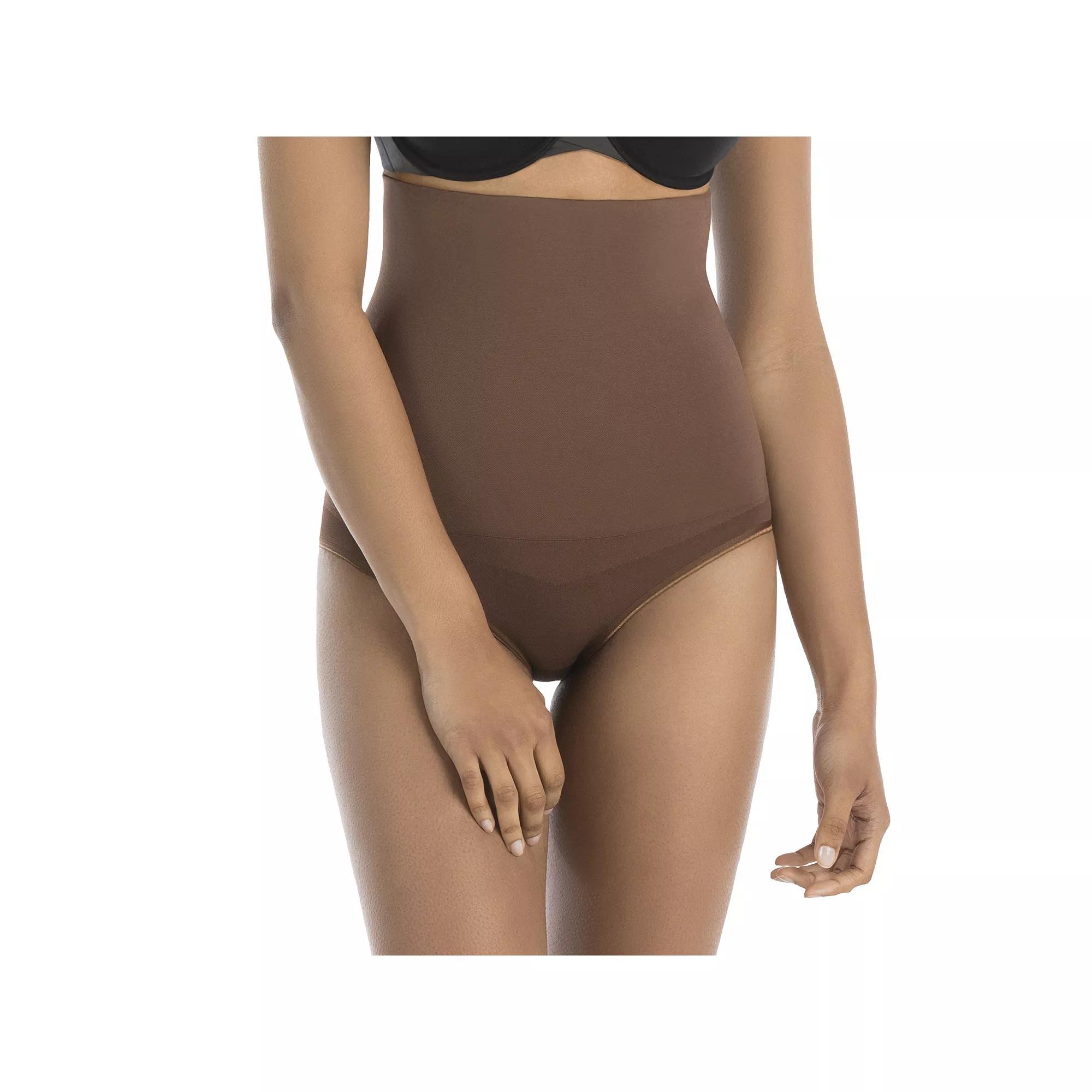 Plus Size RED HOT by SPANX Womens Ultra-Firm Control Shapewear Flat Out Flawless High-Waist Brief FS4115 Product Image