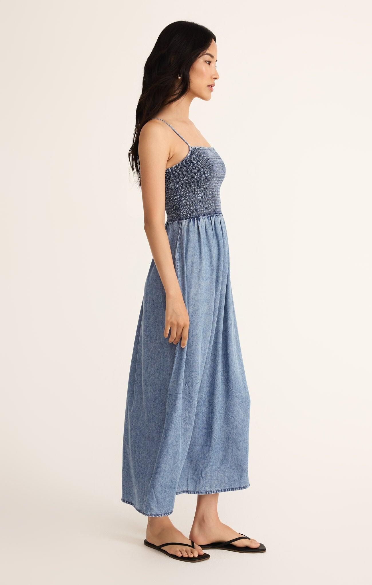 Bayside Chambray Maxi Dress Product Image