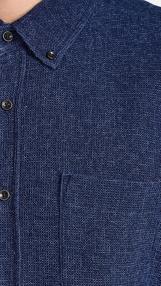 Taylor Stitch Jack Waffle Indigo Shirt | Shopbop Product Image