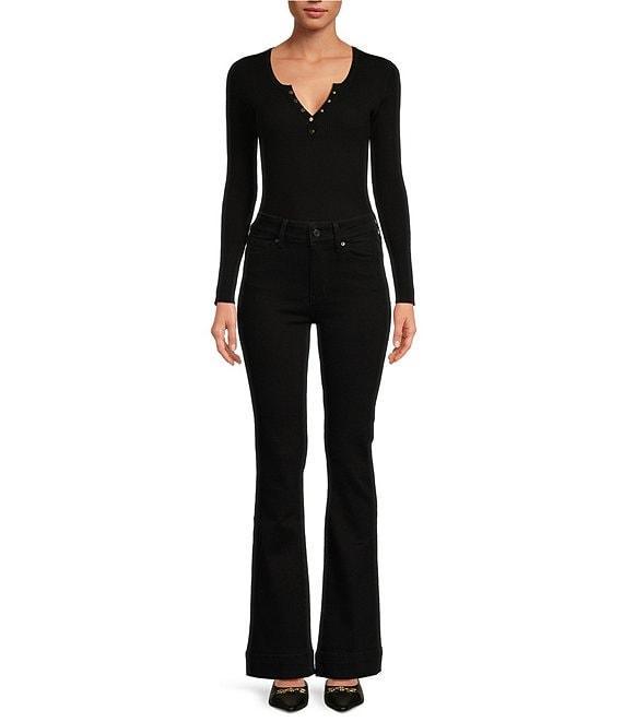 Prosperity Denim Mid Rise Trouser Bootcut Jeans Product Image