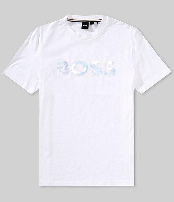 Hugo Boss BOSS C-Thompson Script Logo Short Sleeve T-Shirt Product Image