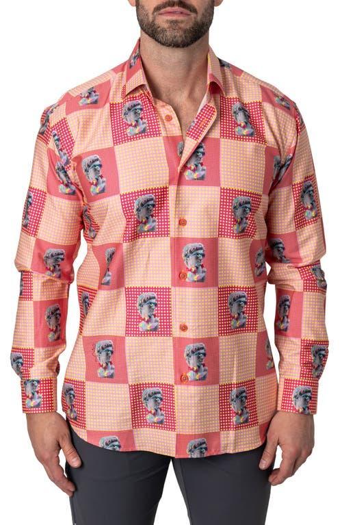 Mens Fibonacci PopArt Sport Shirt Product Image