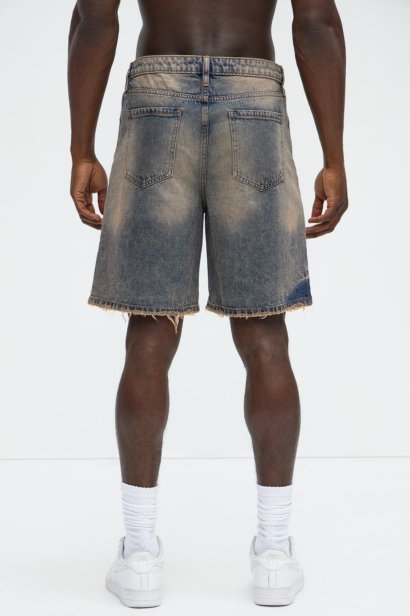 Venice Vintage Relaxed Denim Shorts - Vintage Wash Product Image
