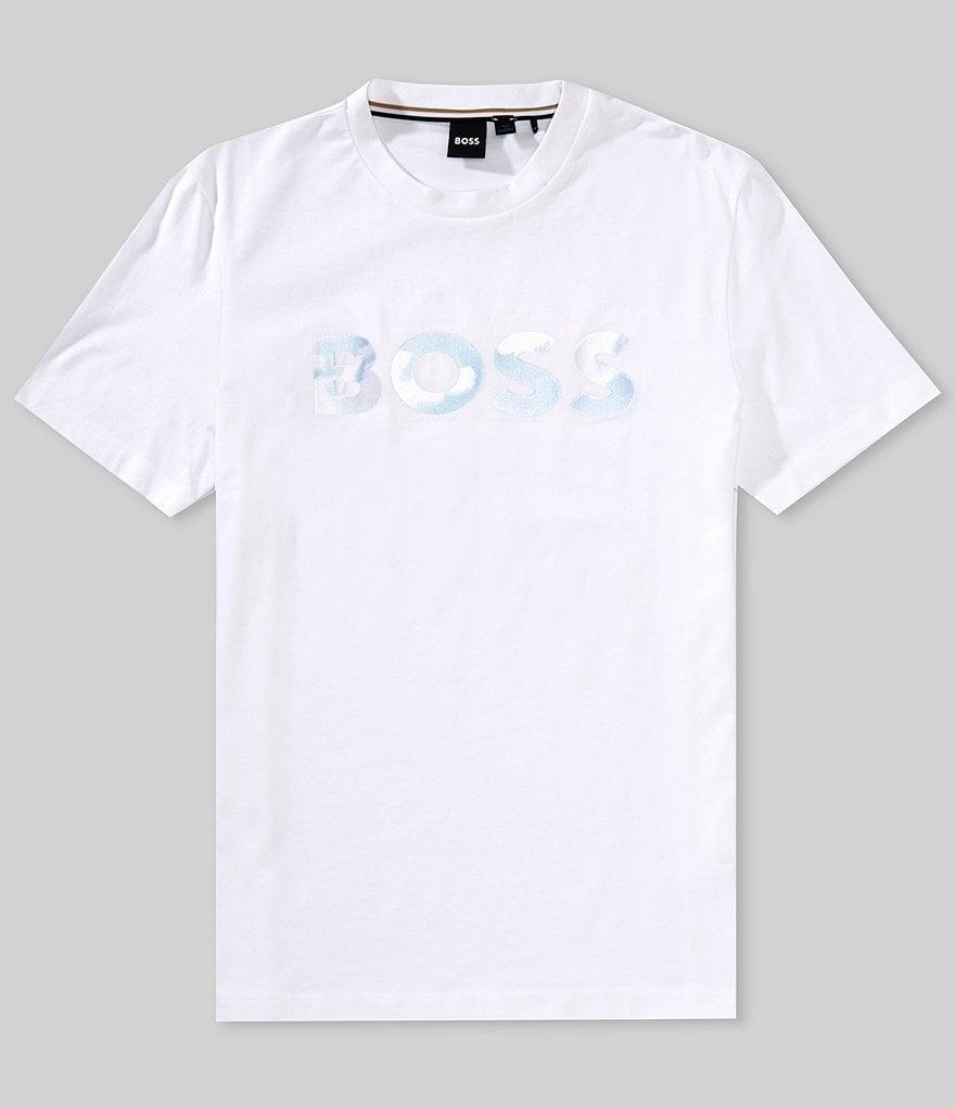 Hugo Boss BOSS C-Thompson Script Logo Short Sleeve T-Shirt Product Image