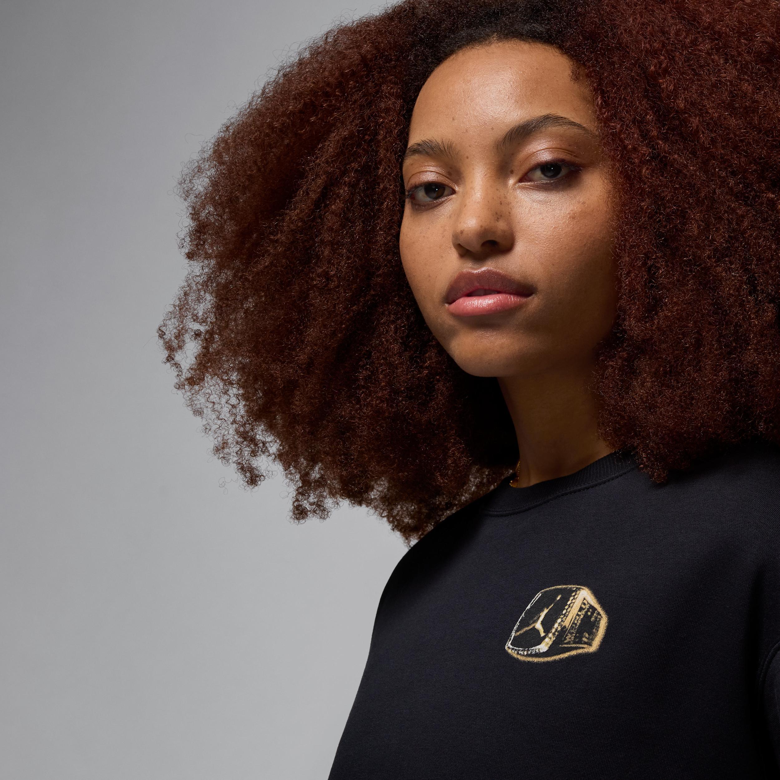 Women's Jordan Brooklyn Fleece Crew-Neck Sweatshirt Product Image