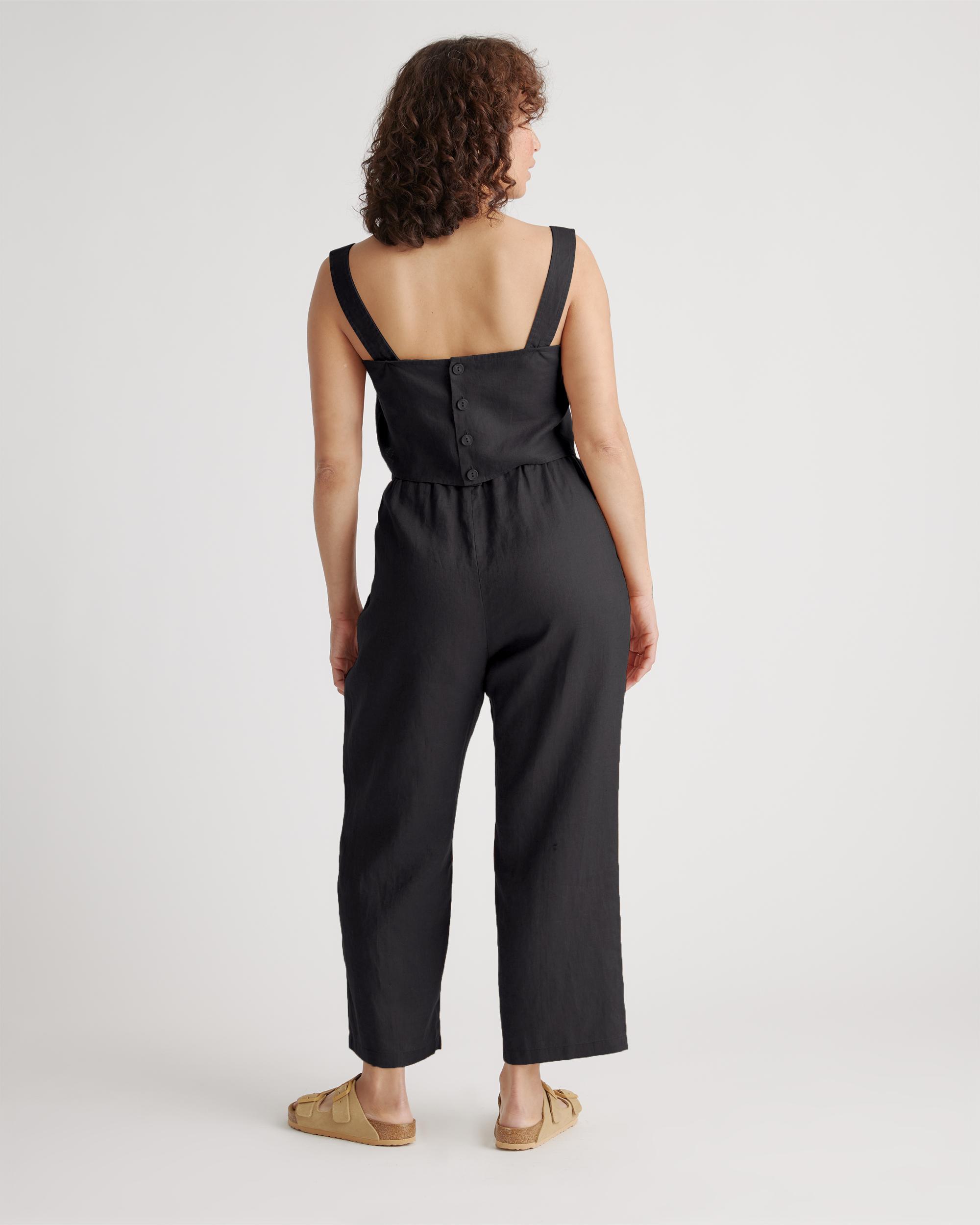 Quince | Women's 100% European Linen Tapered Ankle Pants Size XS Product Image