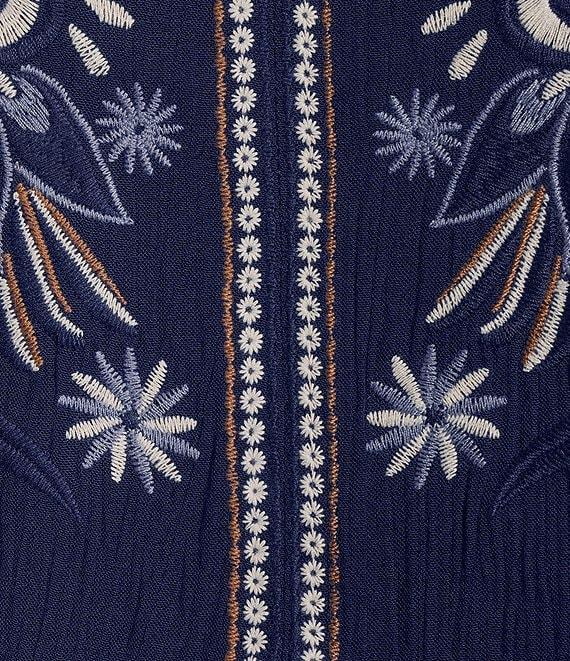 Nurture V-Neck 3/4 Sleeve Tier Dress Product Image