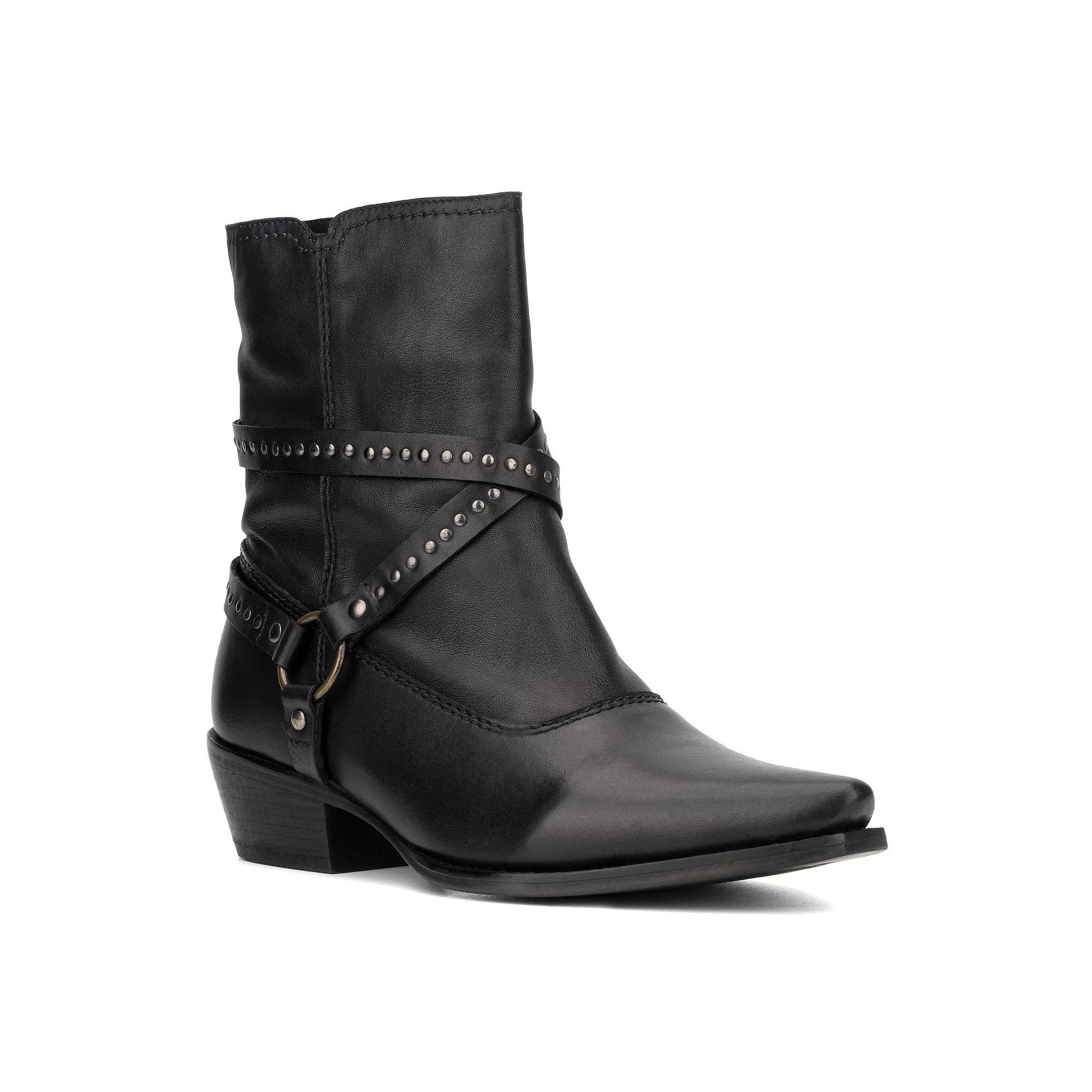 Vintage Foundry Co. Alissa Womens Leather Ankle Boots Product Image