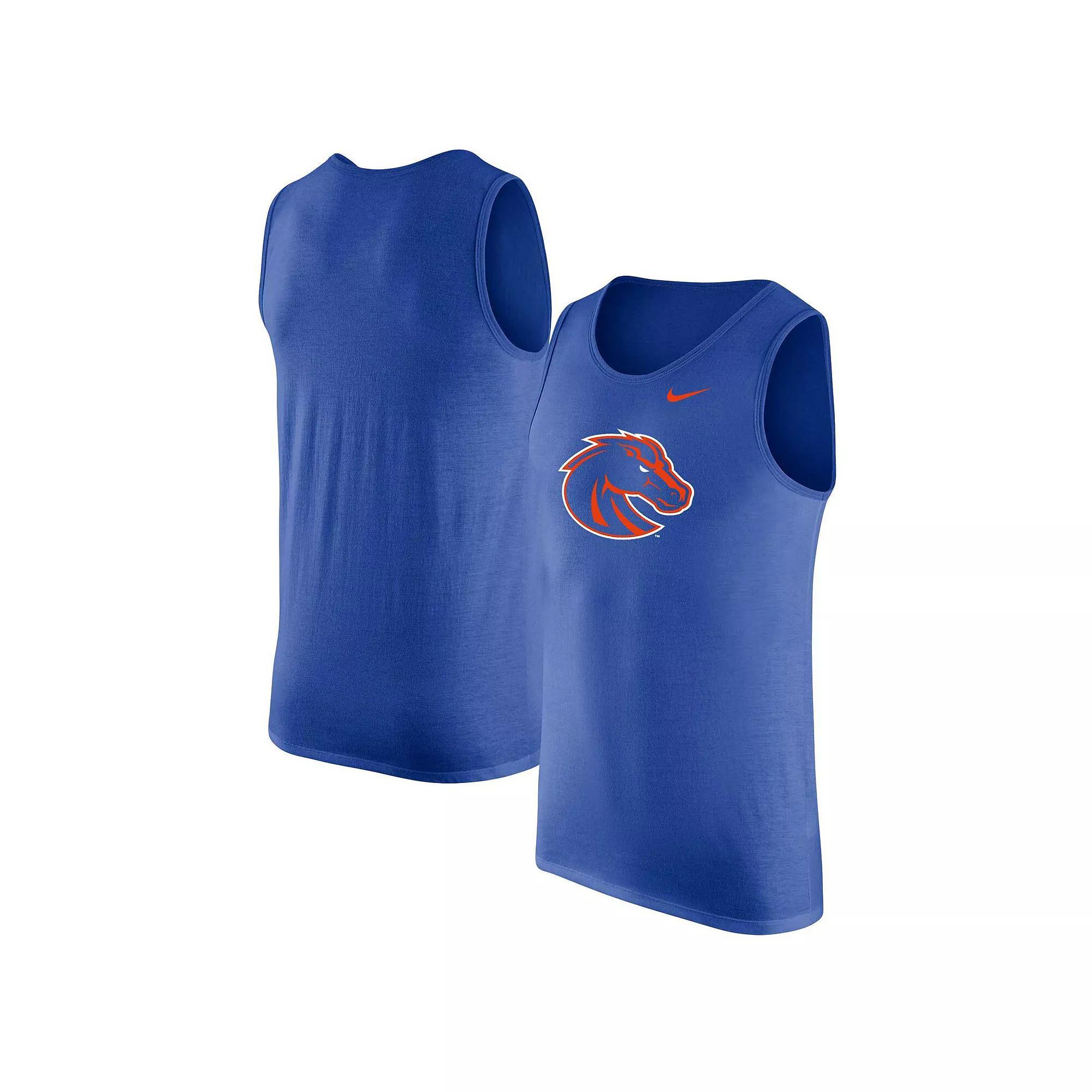 Men's Nike Royal Boise State Broncos Tank Top, Size: Large, Blue Product Image