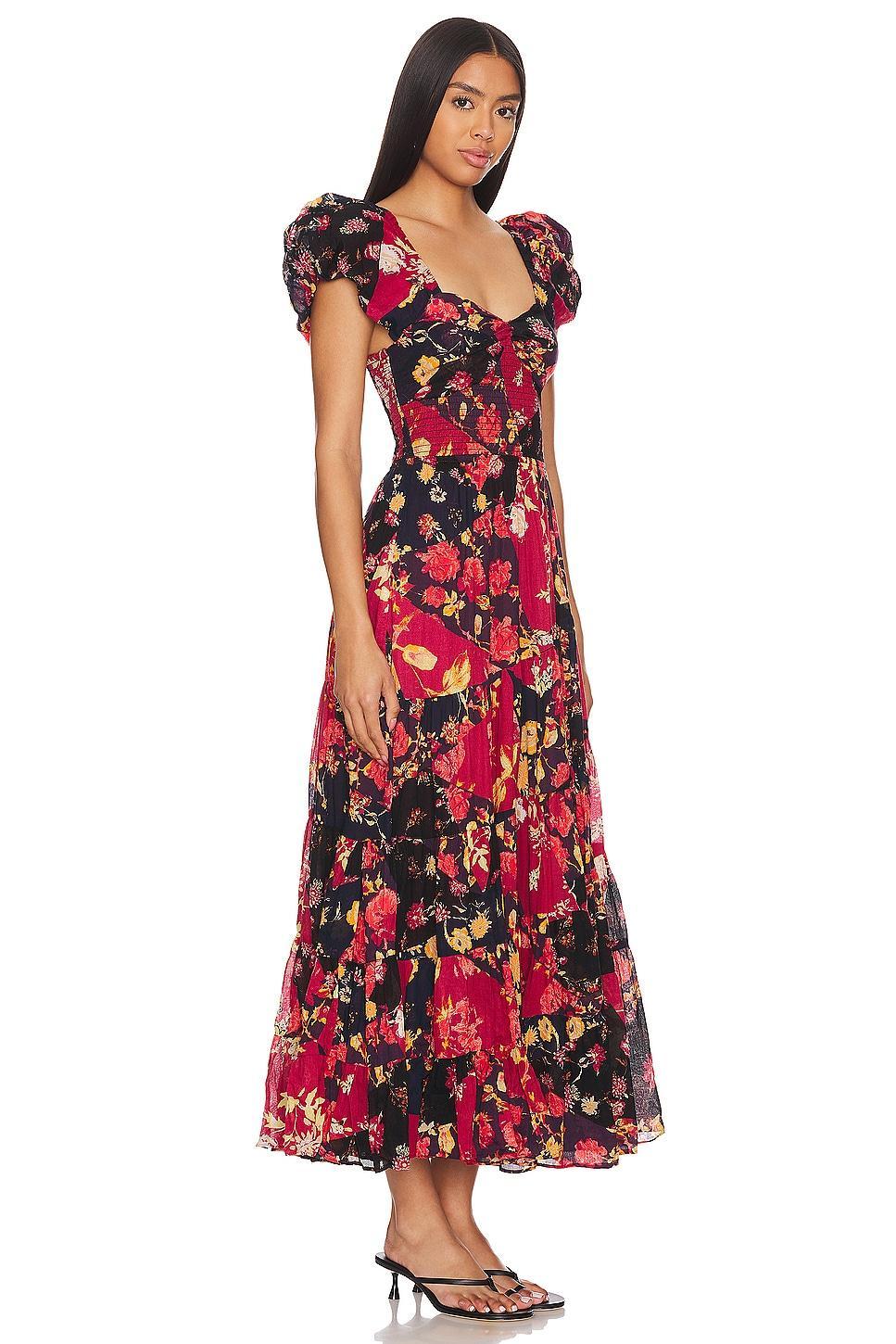 Sundrenched Short Sleeve Maxi Dress Free People Product Image