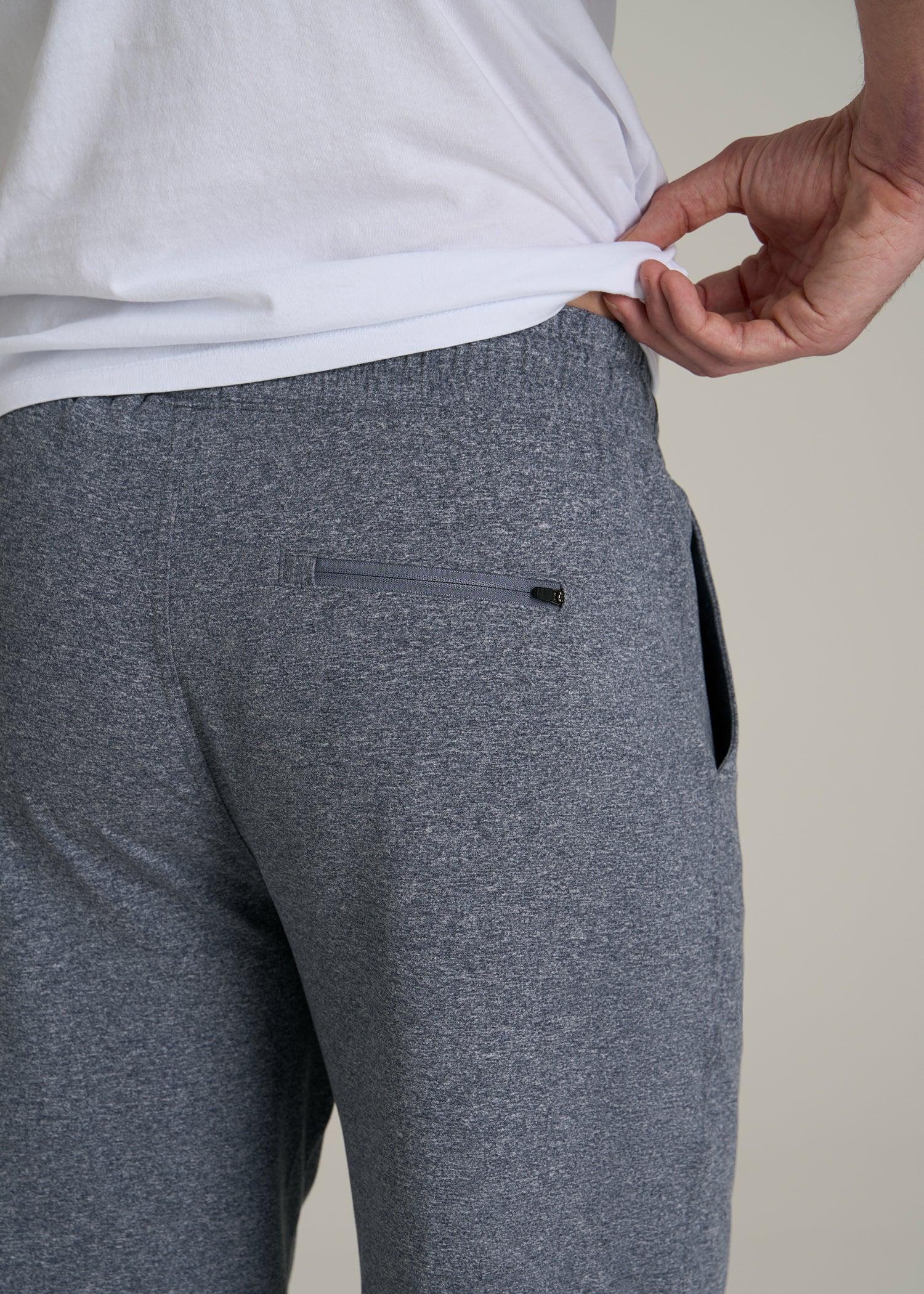 Weekender Stretch Lounge Shorts for Tall Men in Navy Mix Product Image