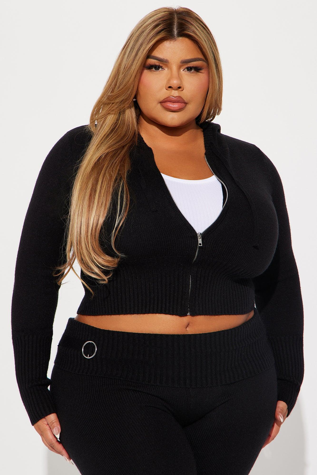 Lana Sweater Pant Set - Black Product Image
