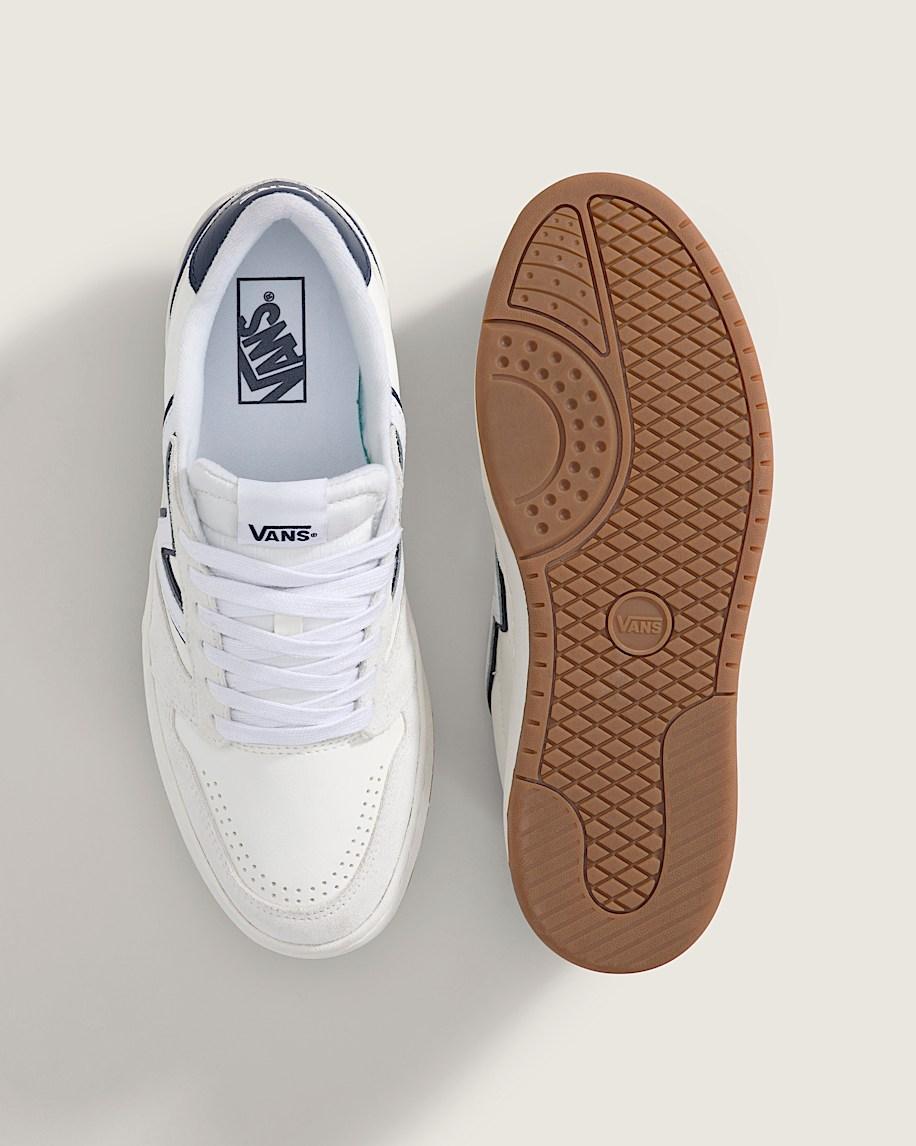 Lowland 2.0 Shoe in White / Vintage Blue| Vans US Product Image